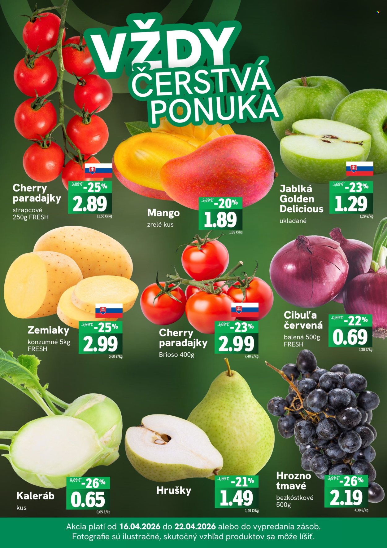 Leták FRESH - 16.4.2026 - 22.4.2026. Strana 3
