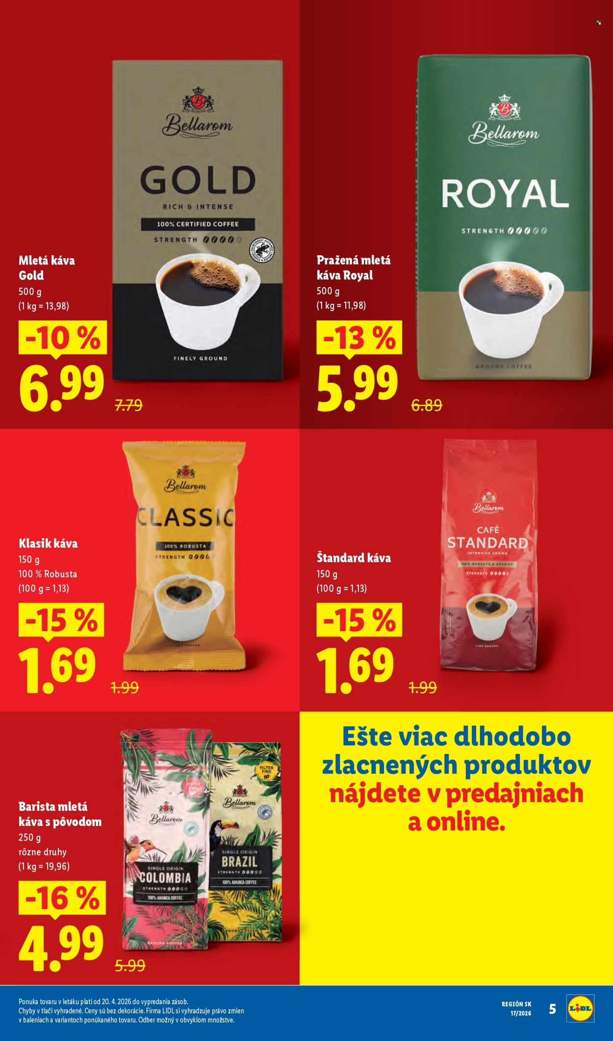 Leták Lidl - 20.4.2026 - 26.4.2026. Strana 5