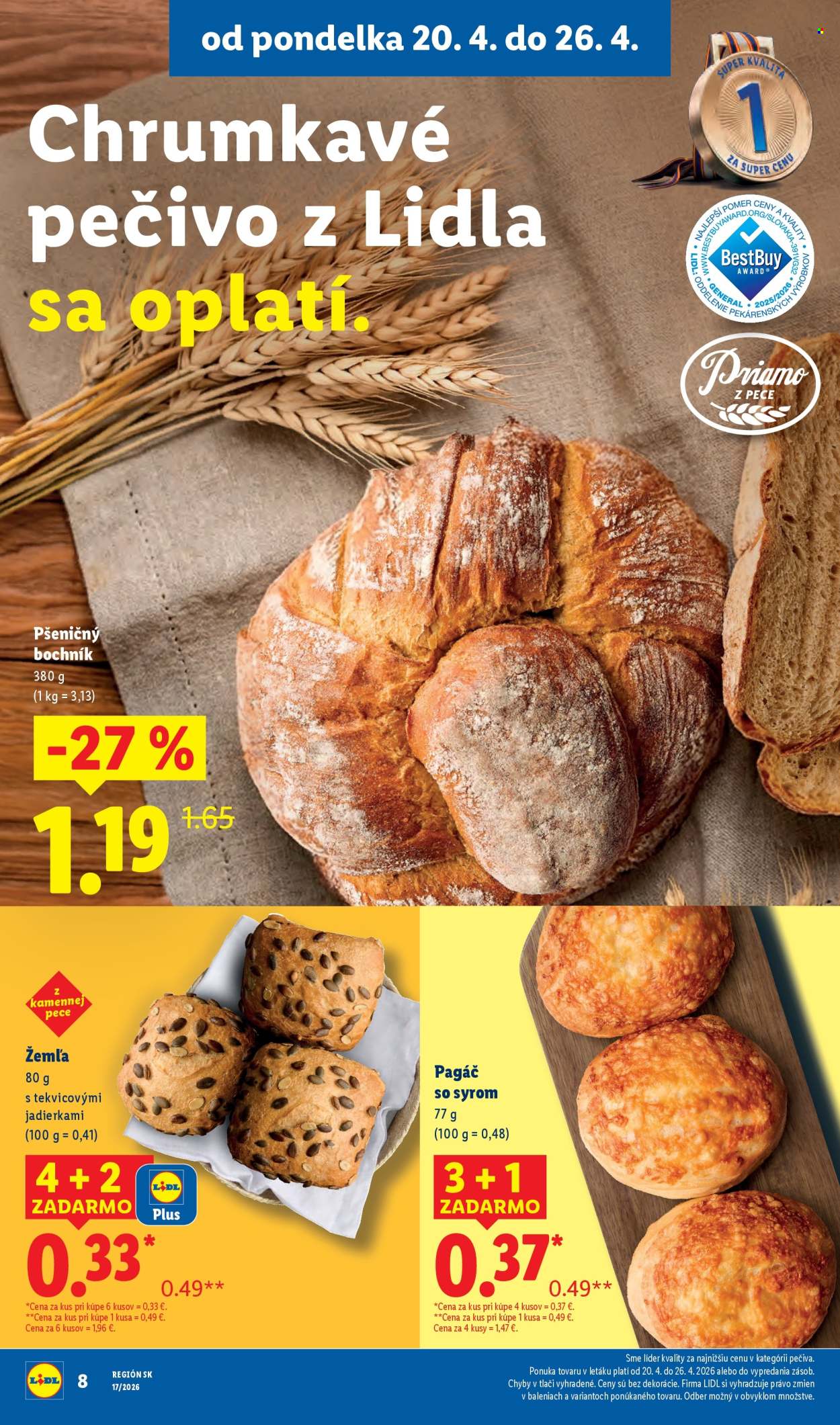 Leták Lidl - 20.4.2026 - 26.4.2026. Strana 8