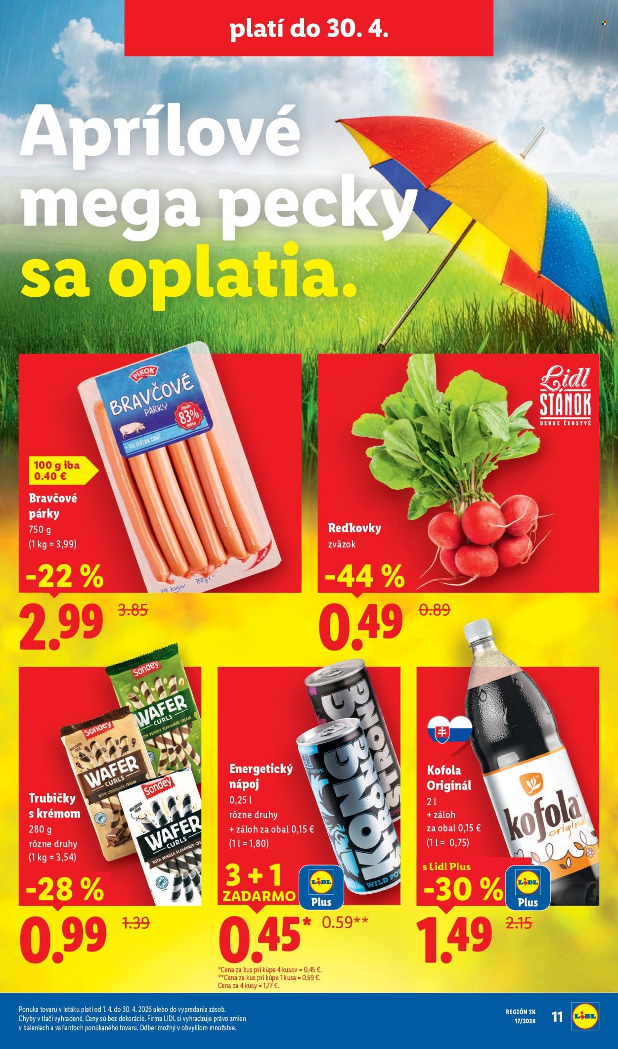 Leták Lidl - 20.4.2026 - 26.4.2026. Strana 11