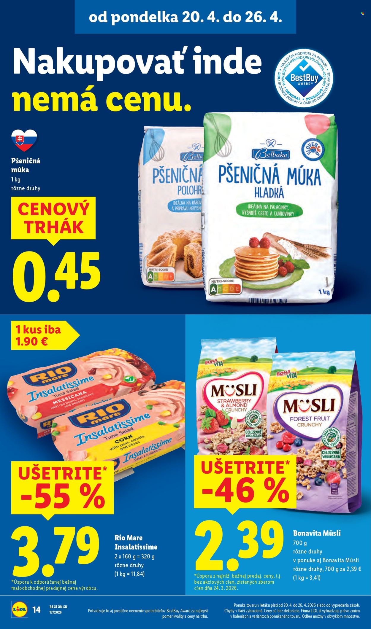 Leták Lidl - 20.4.2026 - 26.4.2026. Strana 14