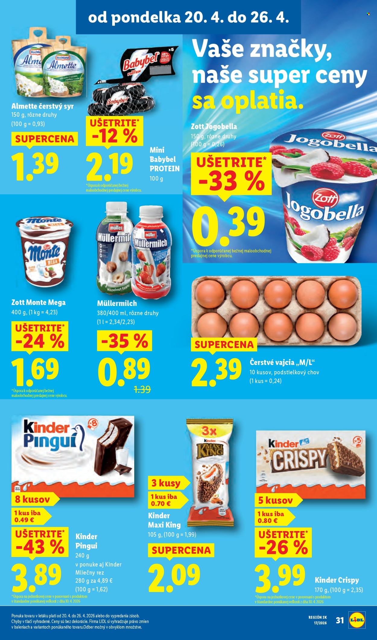 Leták Lidl - 20.4.2026 - 26.4.2026. Strana 27
