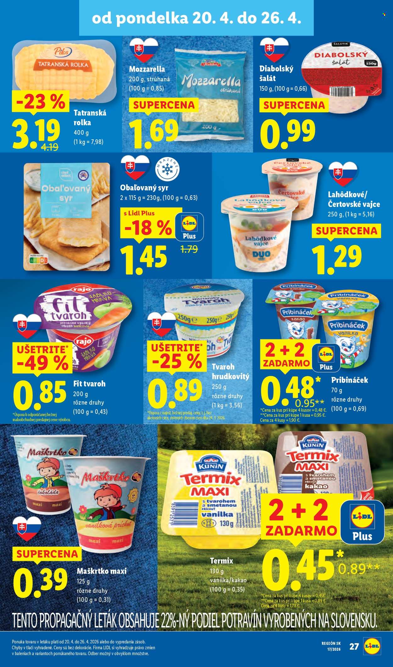 Leták Lidl - 20.4.2026 - 26.4.2026. Strana 29