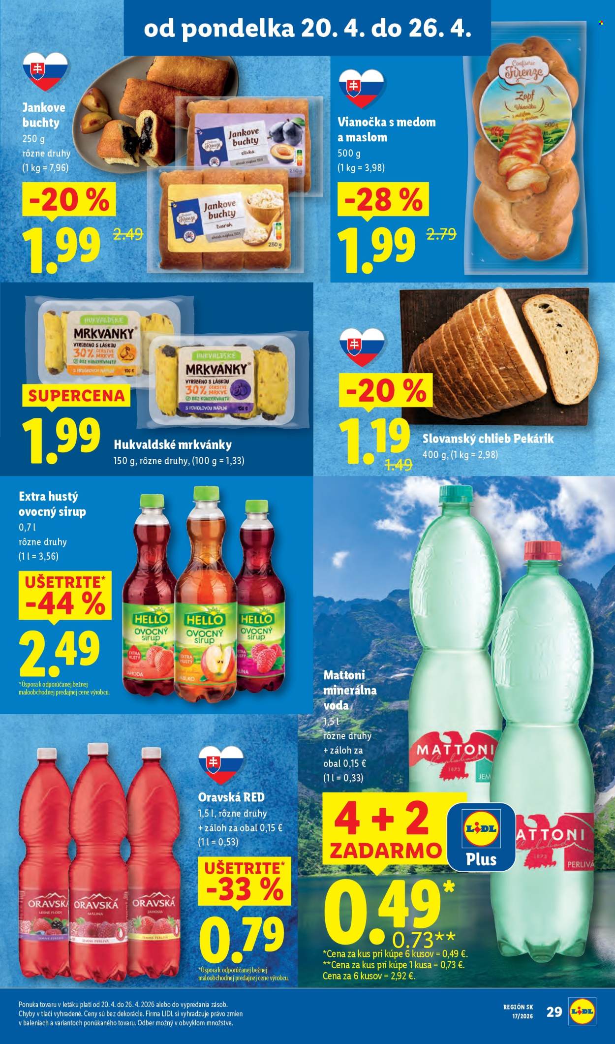 Leták Lidl - 20.4.2026 - 26.4.2026. Strana 32