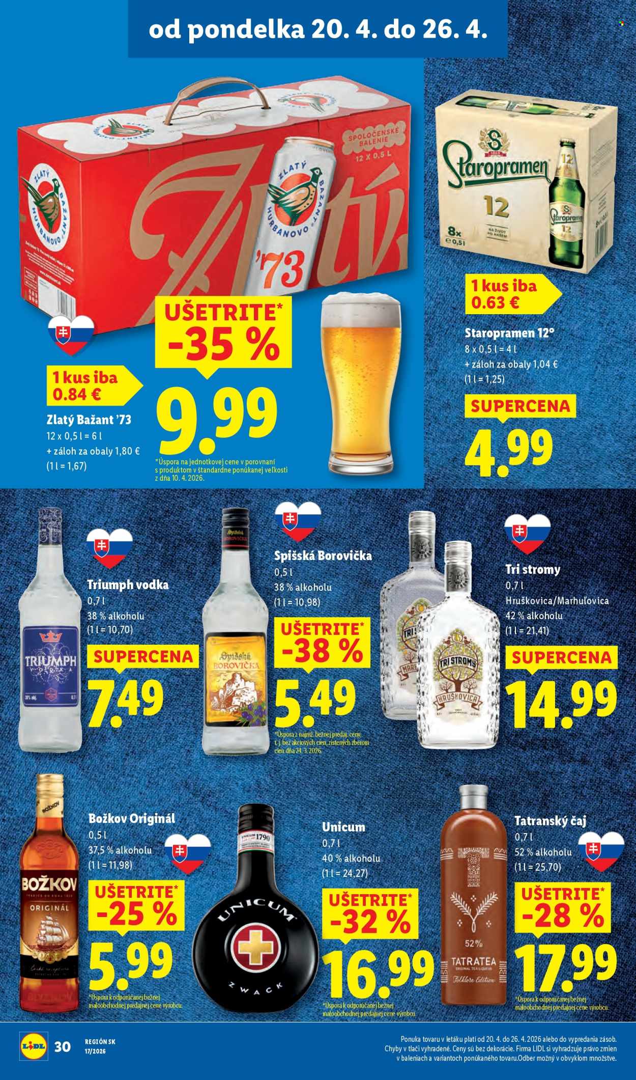 Leták Lidl - 20.4.2026 - 26.4.2026. Strana 33