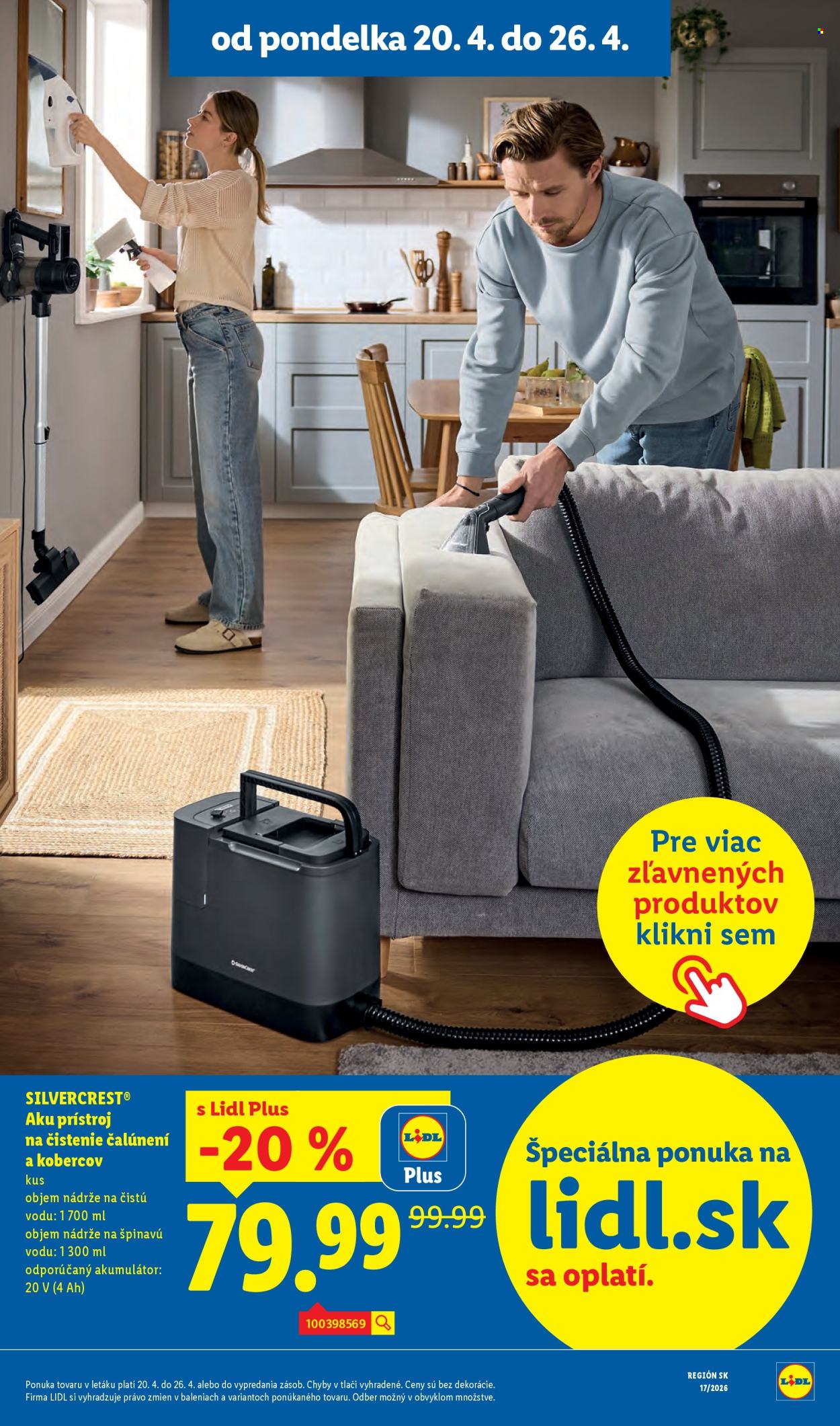 Leták Lidl - 20.4.2026 - 26.4.2026. Strana 54