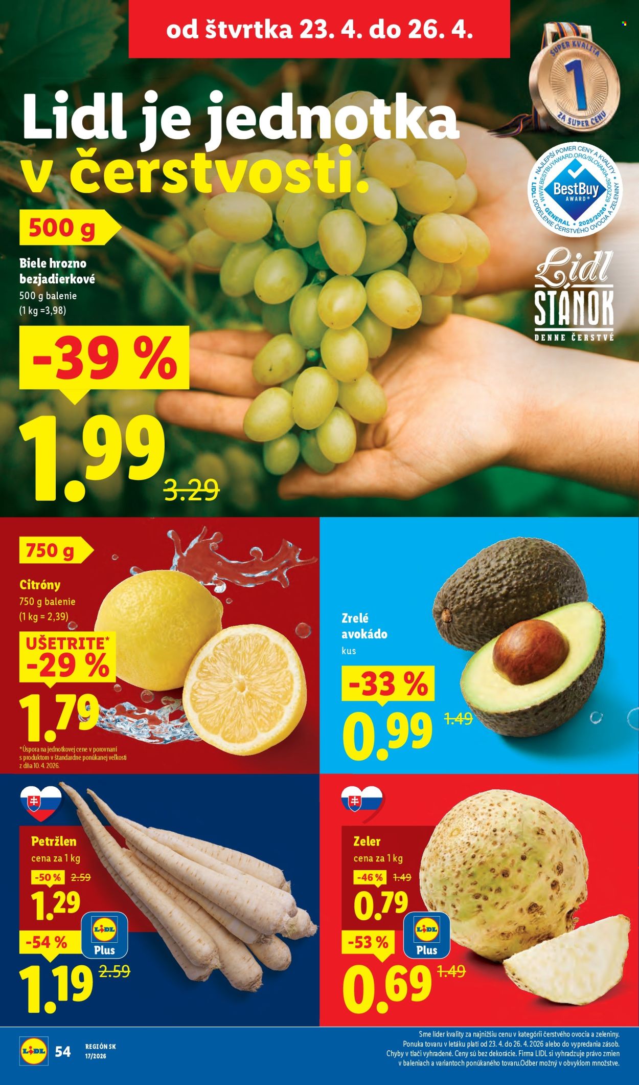 Leták Lidl - 20.4.2026 - 26.4.2026. Strana 60