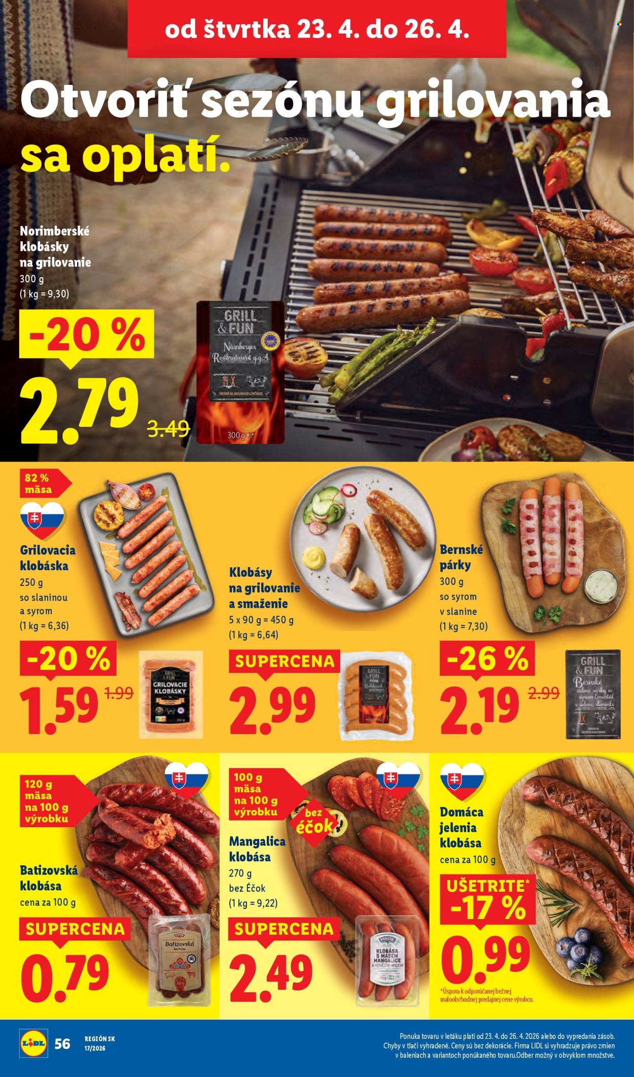 Leták Lidl - 20.4.2026 - 26.4.2026. Strana 62