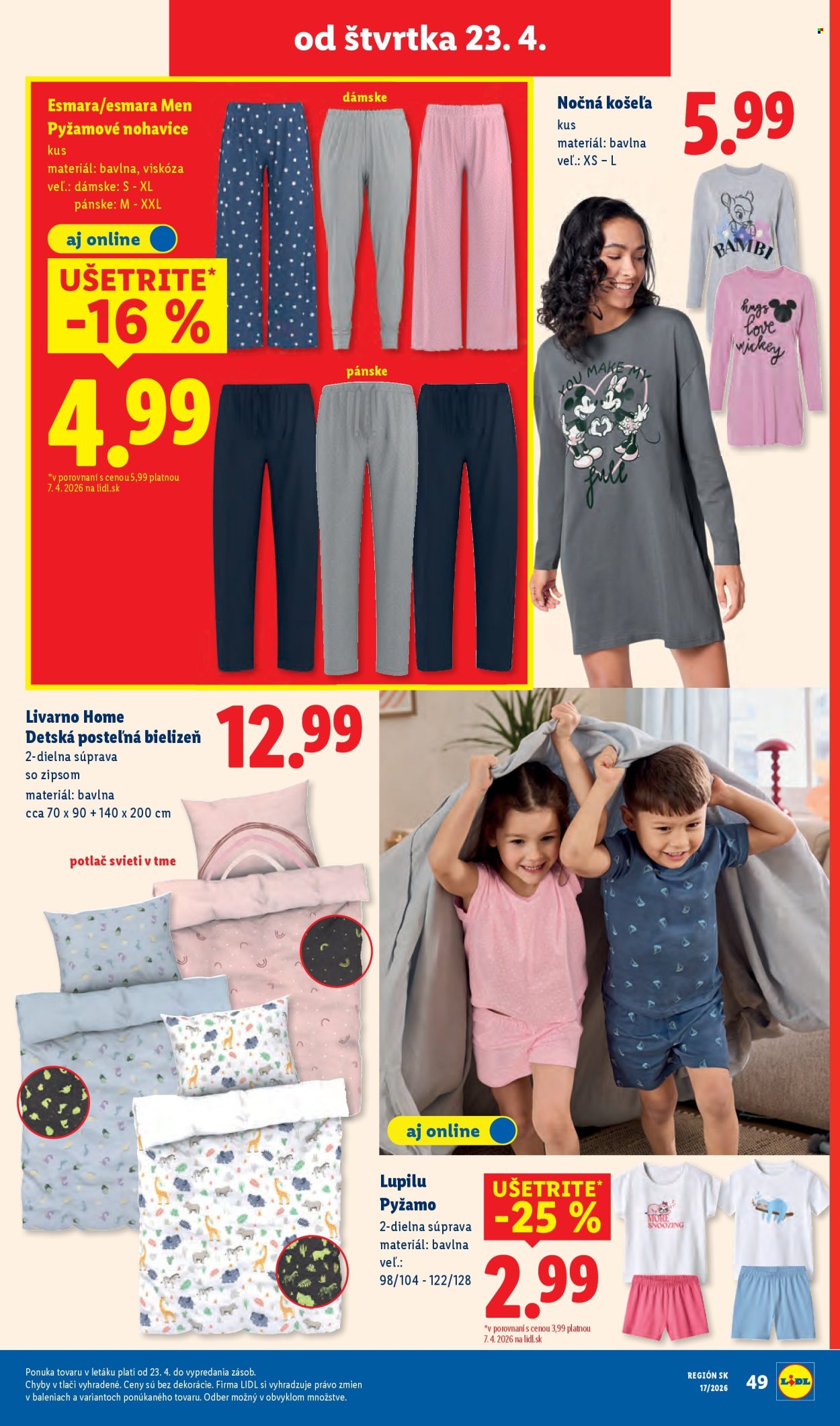 Leták Lidl - 20.4.2026 - 26.4.2026. Strana 87
