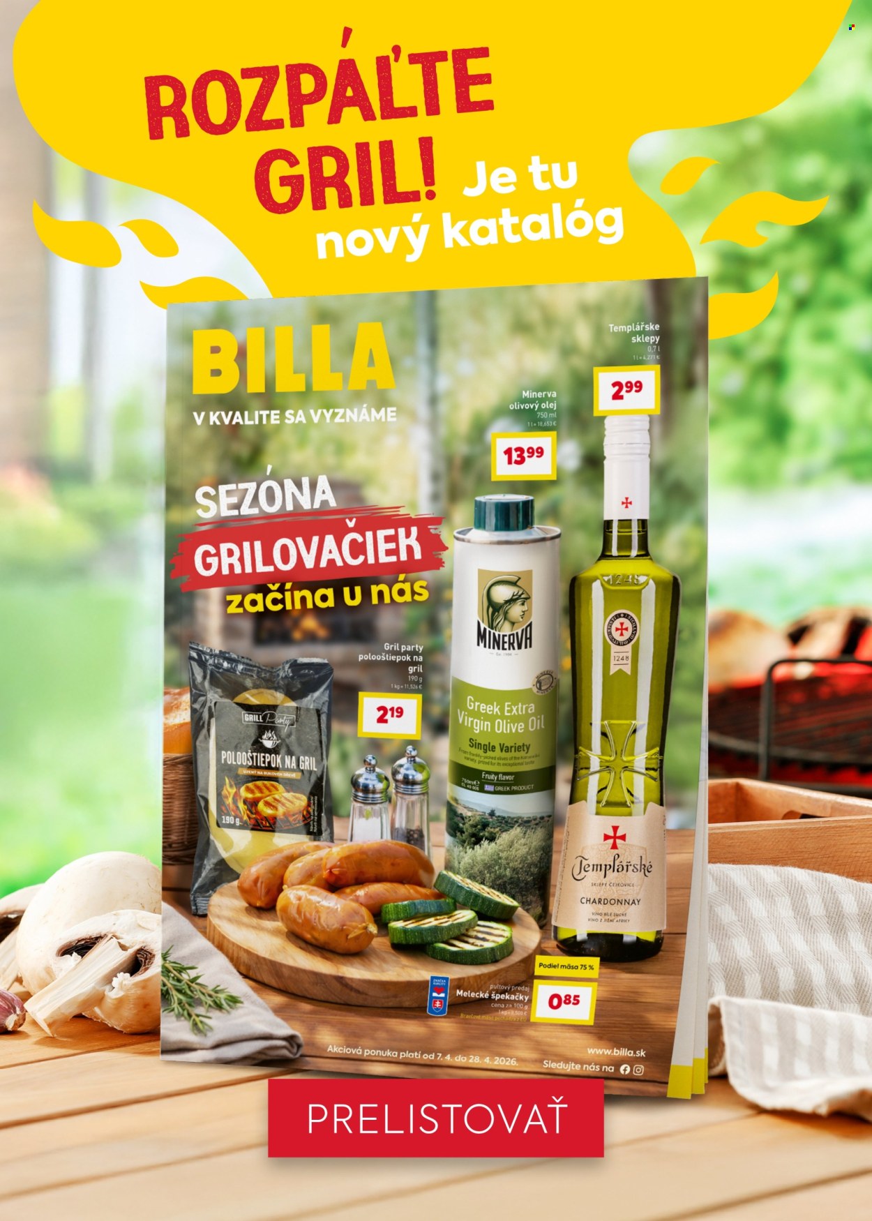 Leták Billa - 22.4.2026 - 28.4.2026. Strana 28