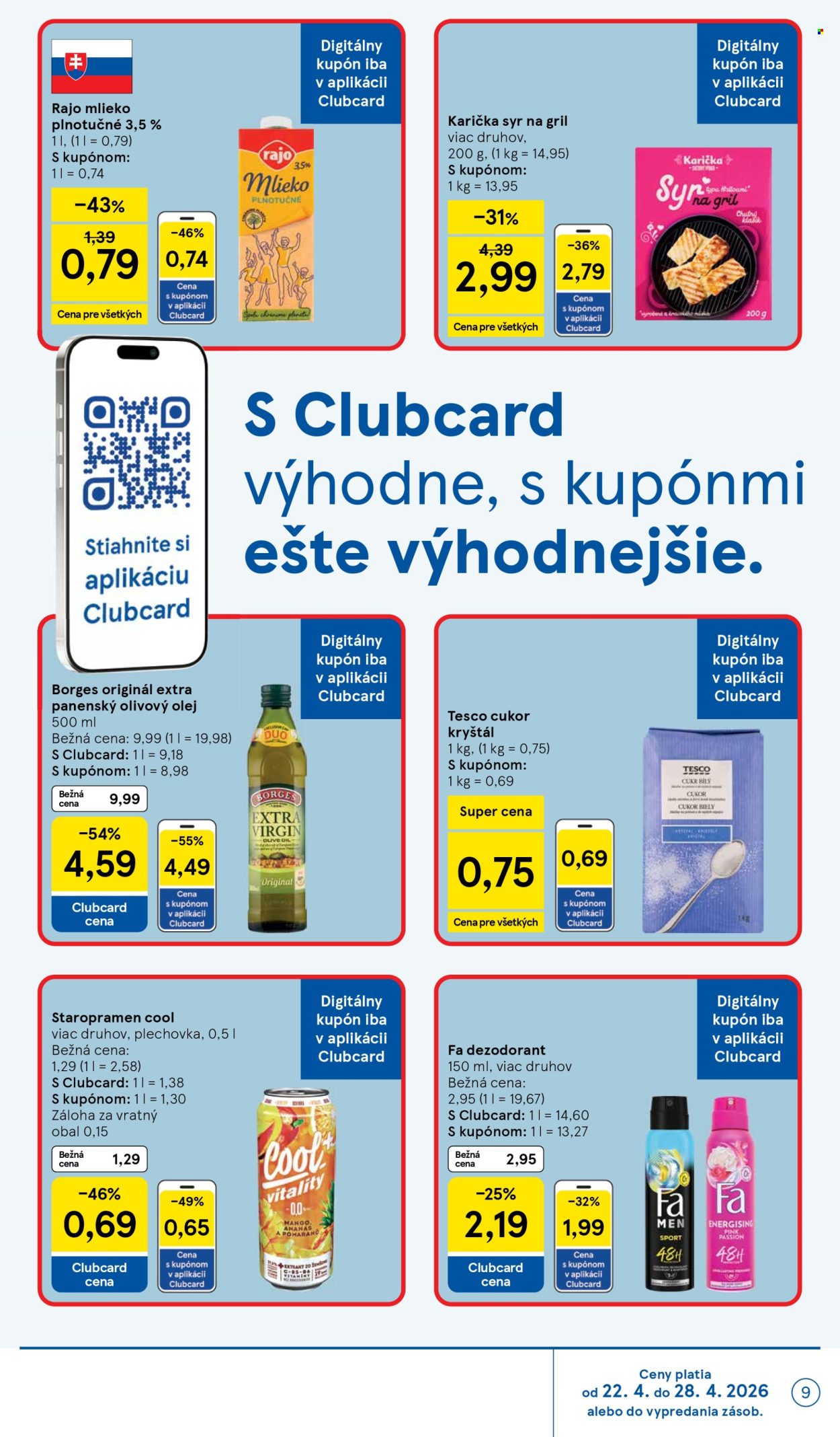 Leták TESCO - 22.4.2026 - 28.4.2026. Strana 9