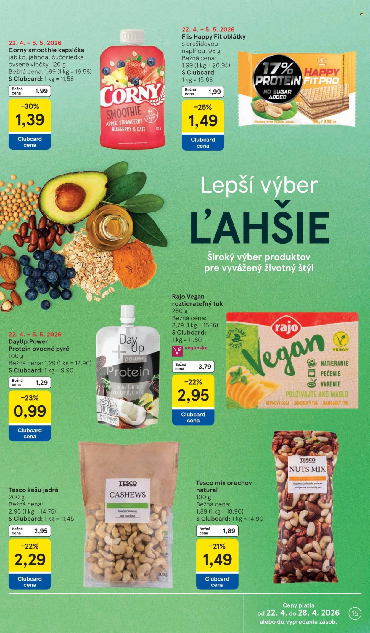 Leták TESCO supermarket - 22.4.2026 - 28.4.2026. Strana 15