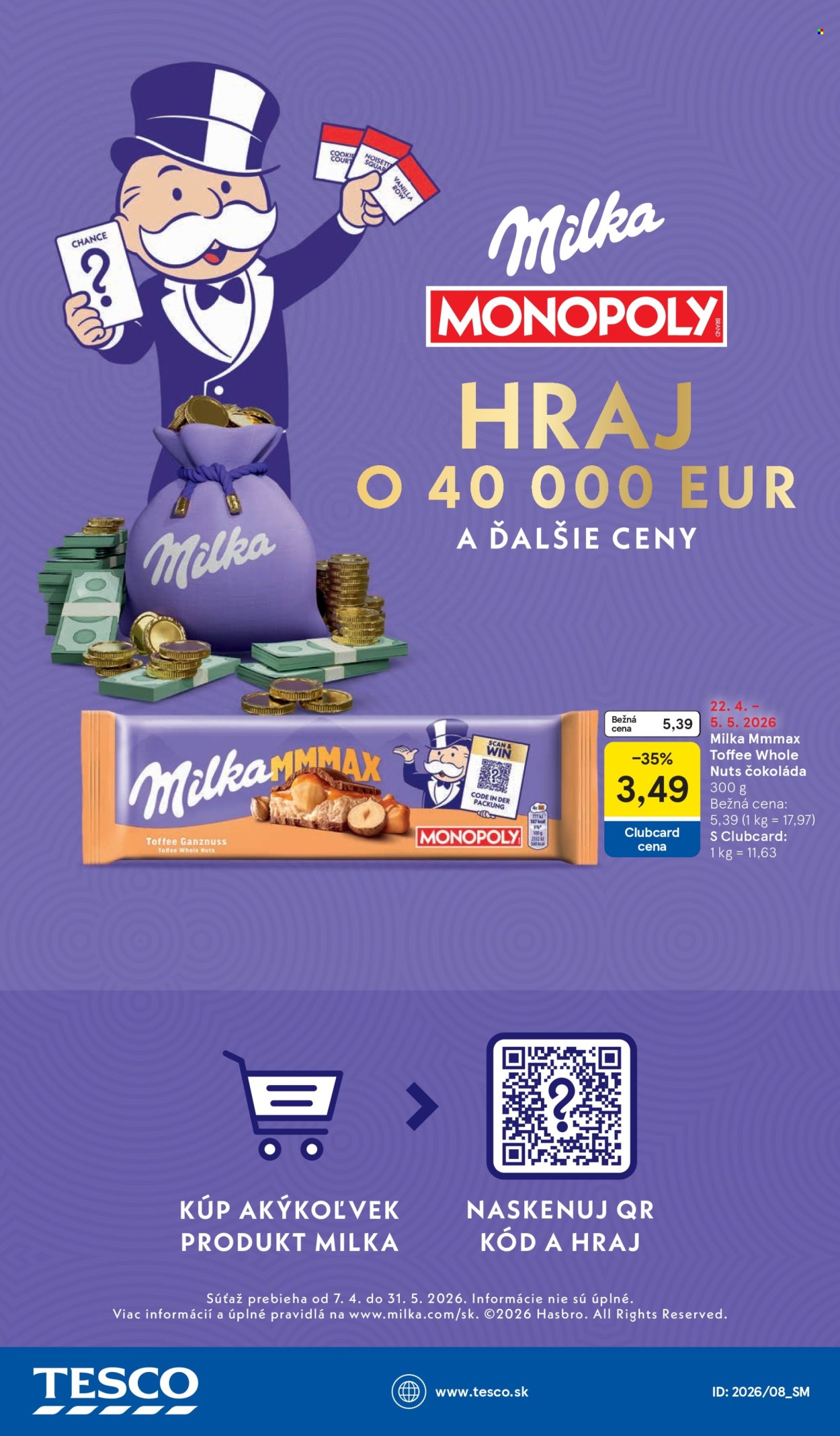 Leták TESCO supermarket - 22.4.2026 - 28.4.2026. Strana 28