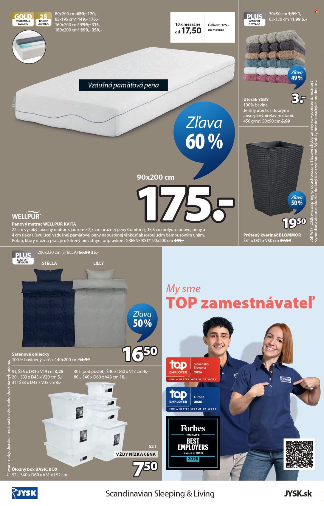 Leták JYSK - 20.4.2026 - 26.5.2026. Strana 9
