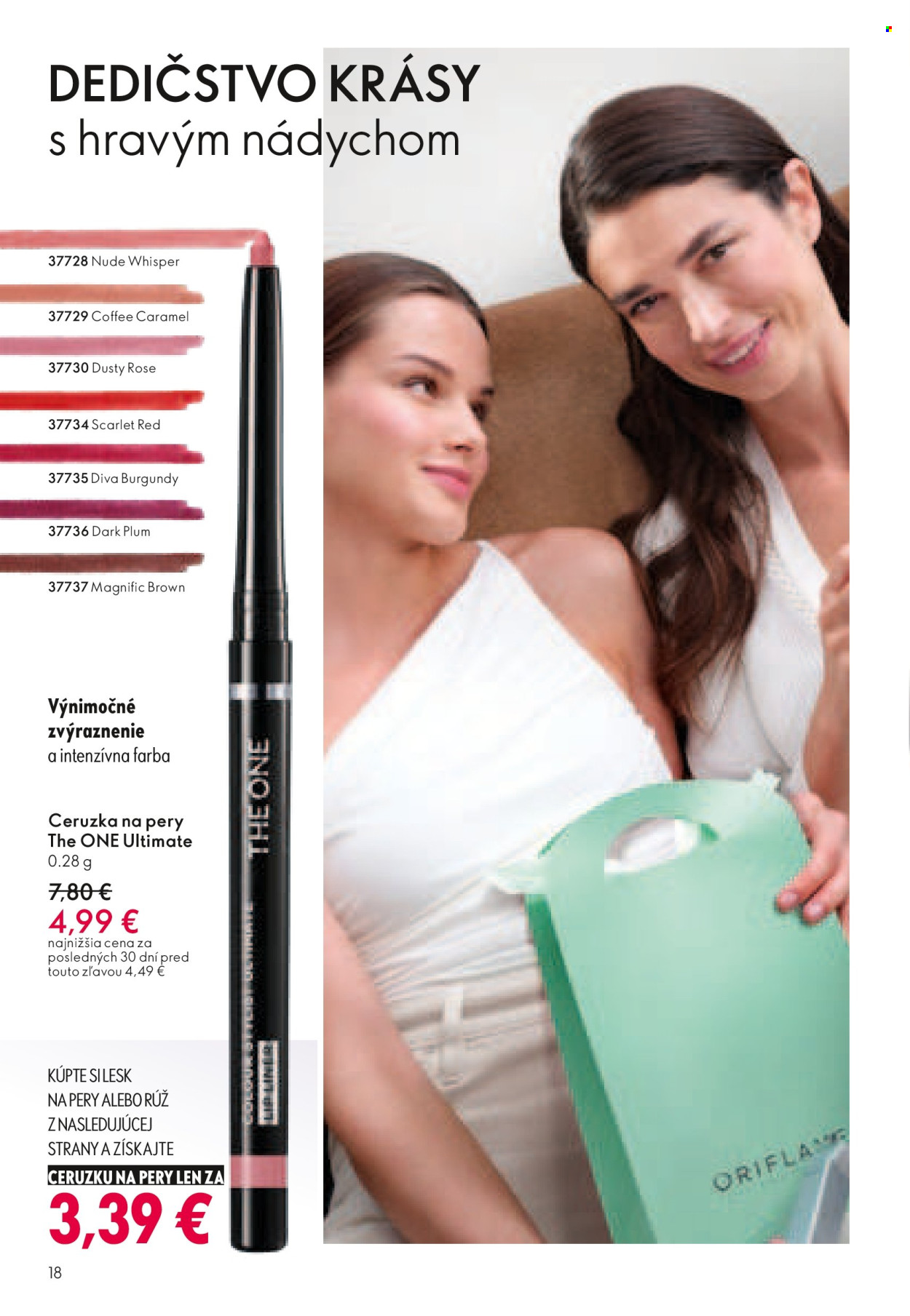 Leták Oriflame - 6.5.2026 - 26.5.2026. Strana 18