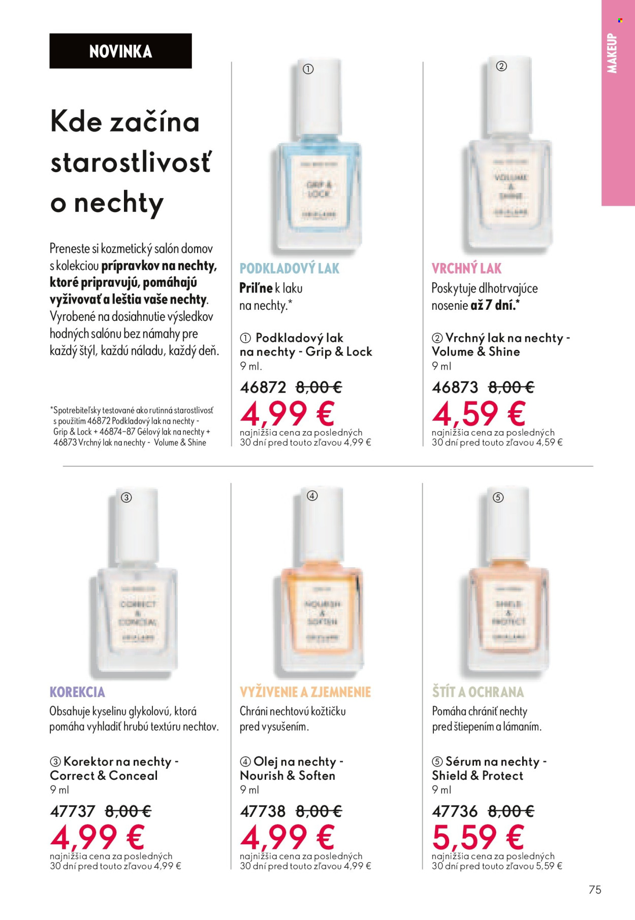 Leták Oriflame - 6.5.2026 - 26.5.2026. Strana 75