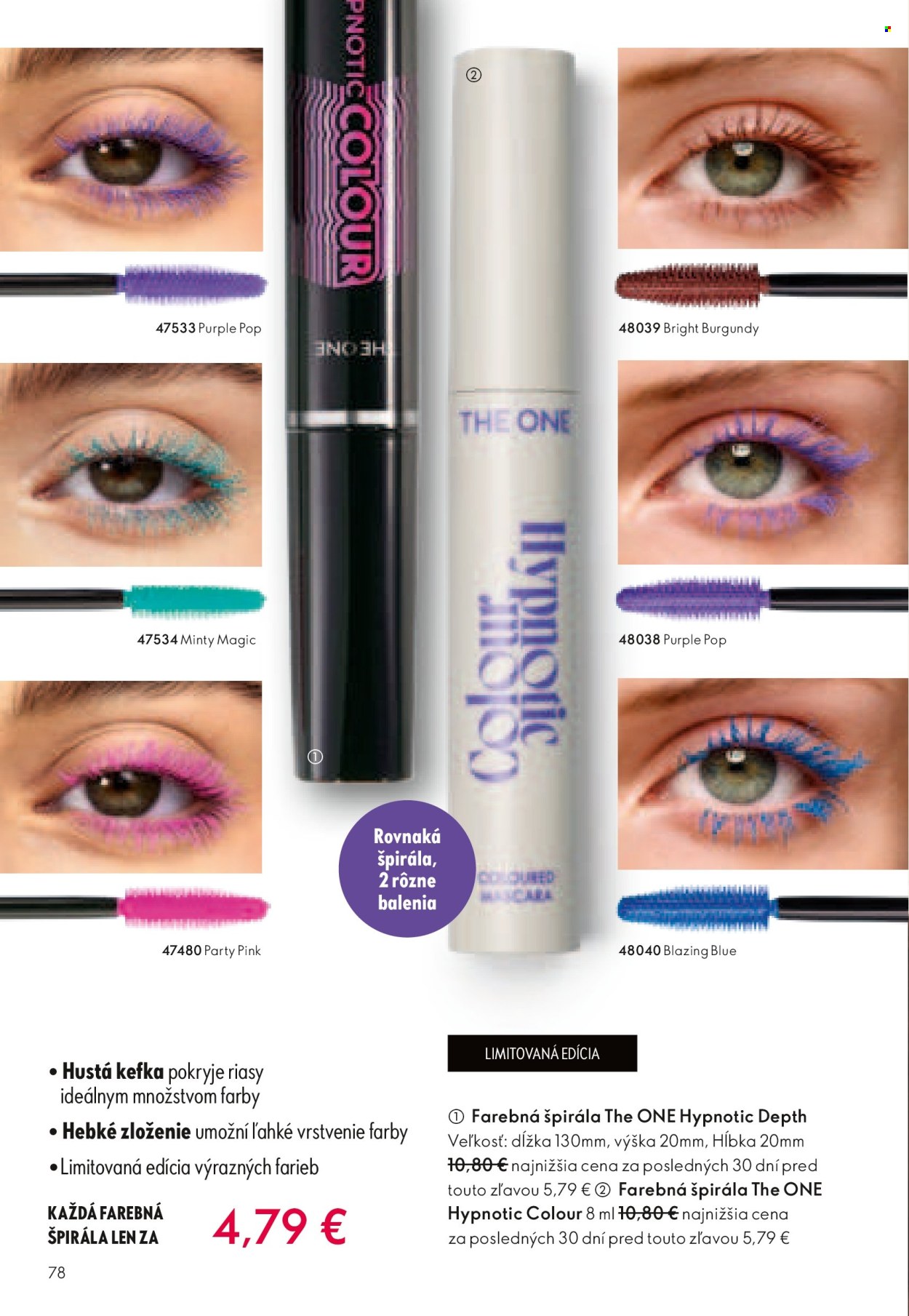 Leták Oriflame - 6.5.2026 - 26.5.2026. Strana 78