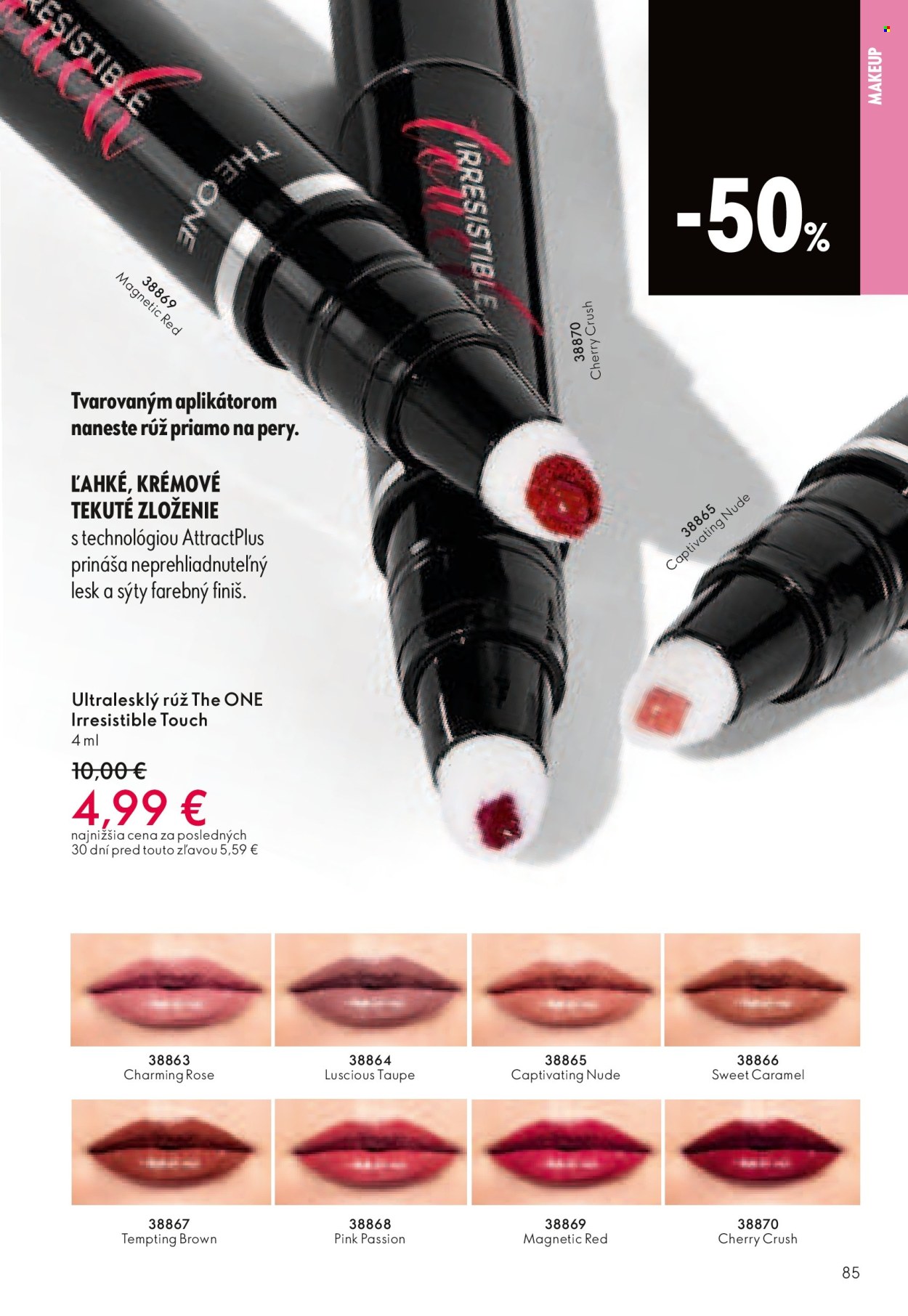 Leták Oriflame - 6.5.2026 - 26.5.2026. Strana 85