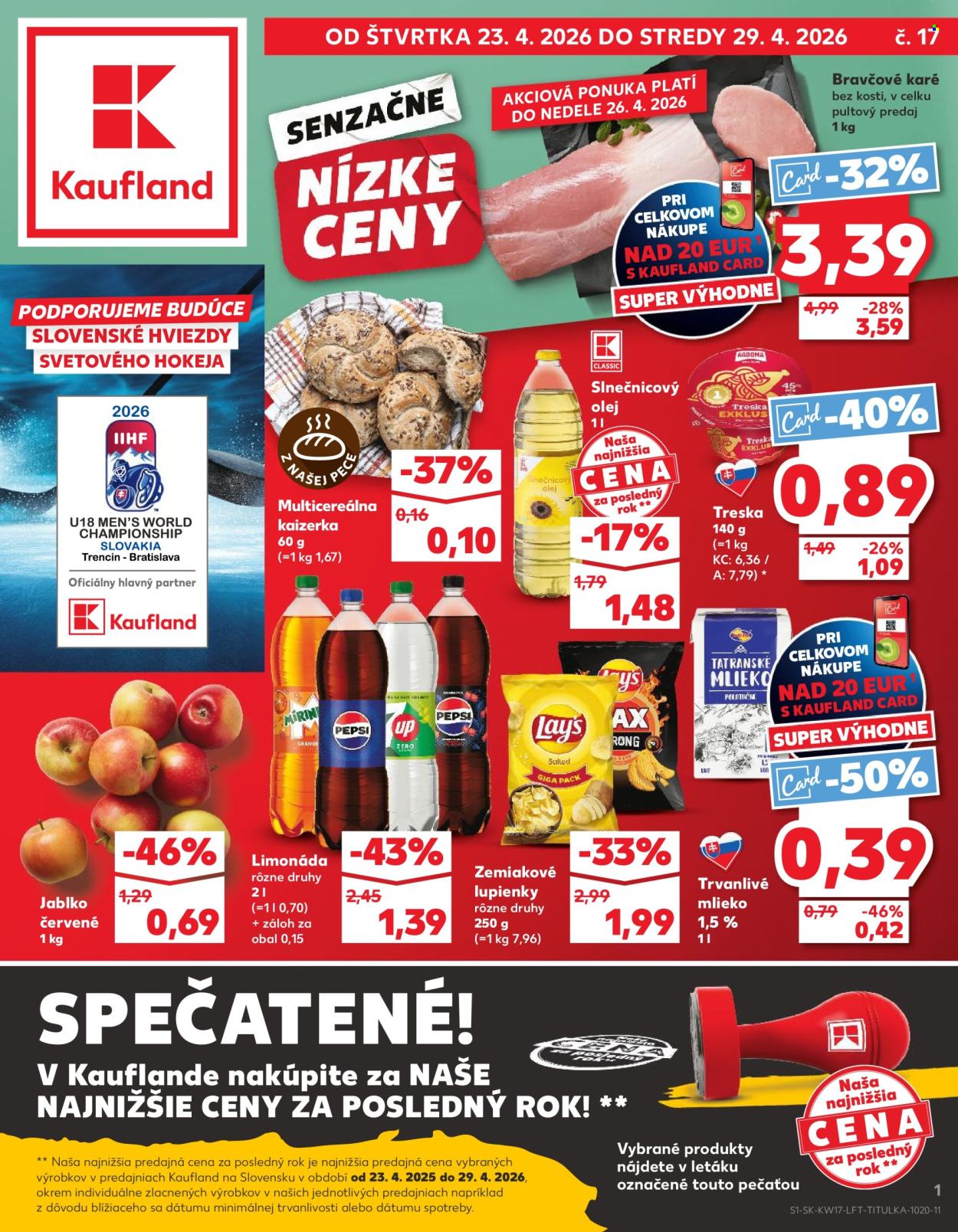 Leták Kaufland - 23.4.2026 - 29.4.2026. Strana 1