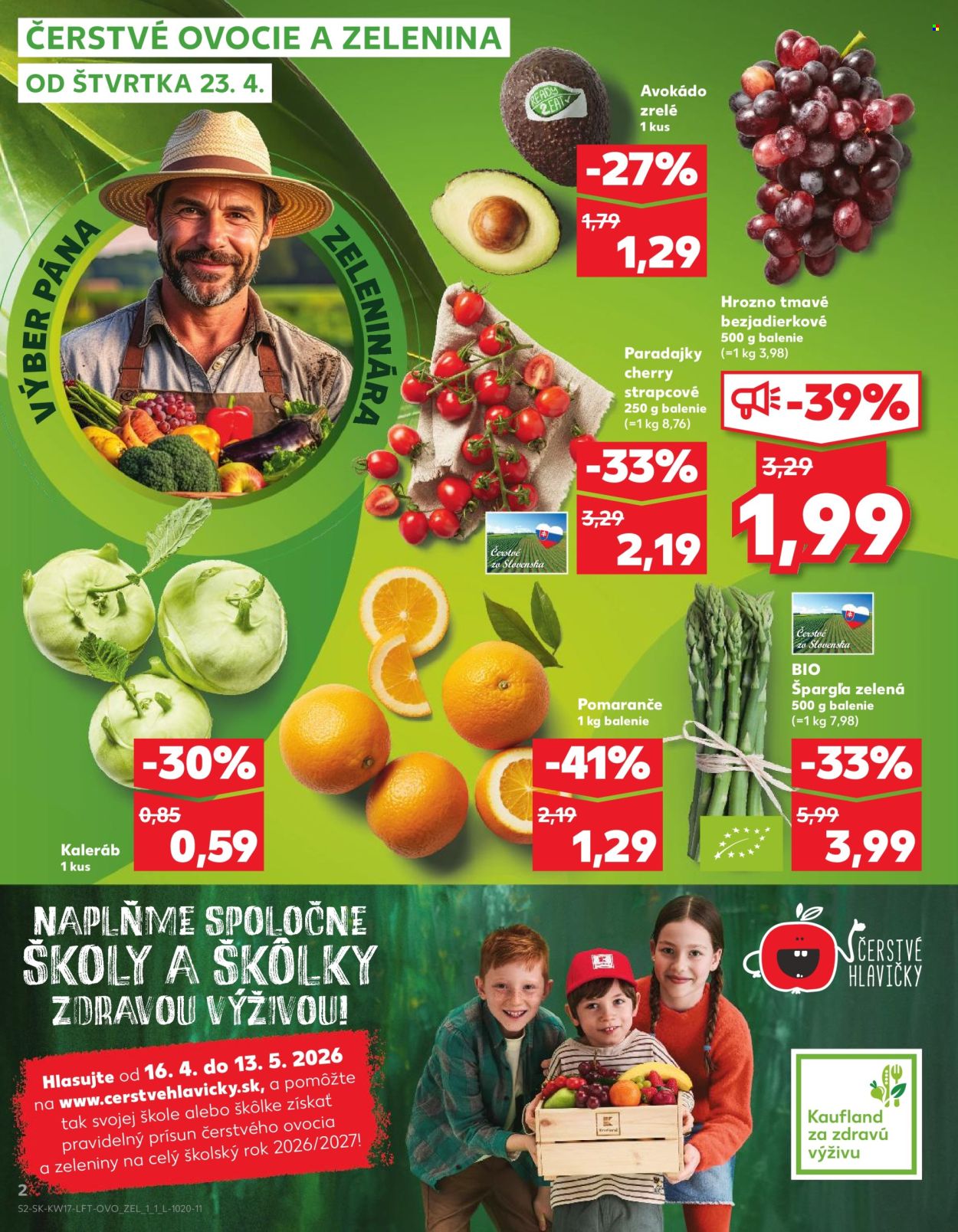 Leták Kaufland - 23.4.2026 - 29.4.2026. Strana 2