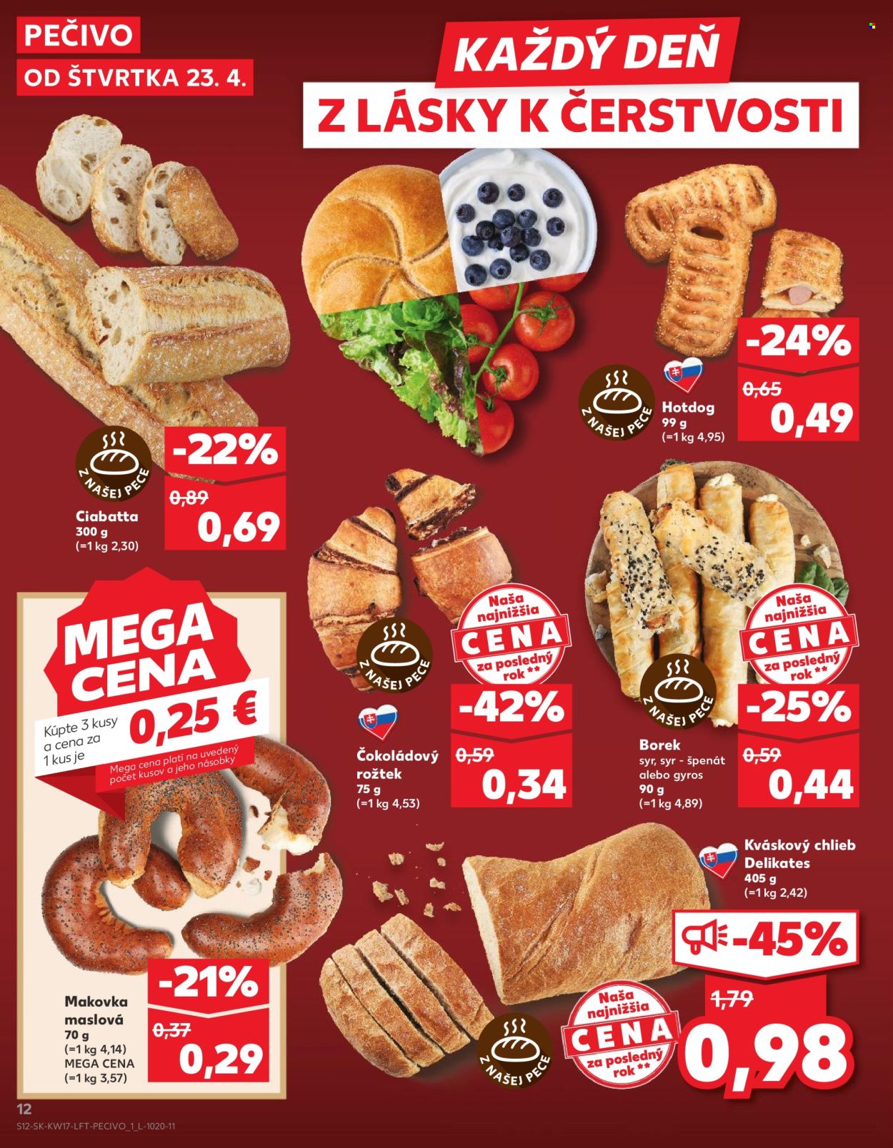 Leták Kaufland - 23.4.2026 - 29.4.2026. Strana 12