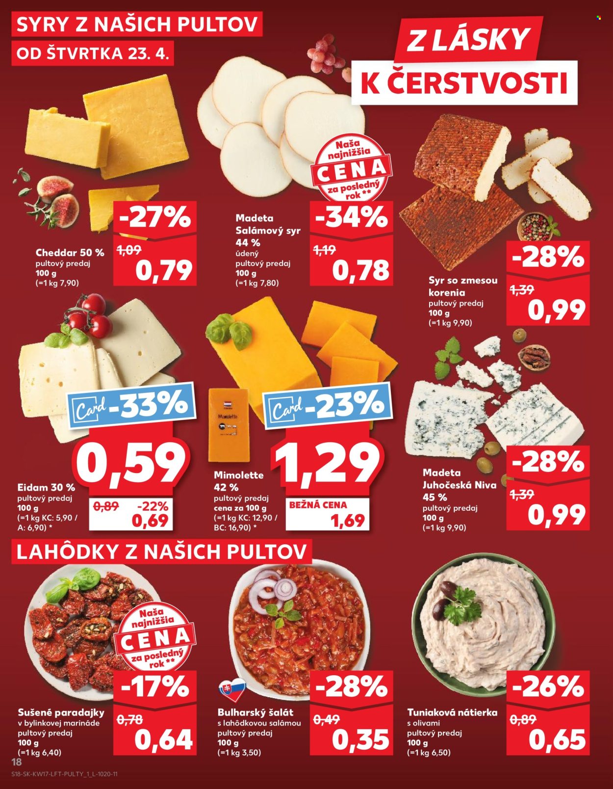 Leták Kaufland - 23.4.2026 - 29.4.2026. Strana 18
