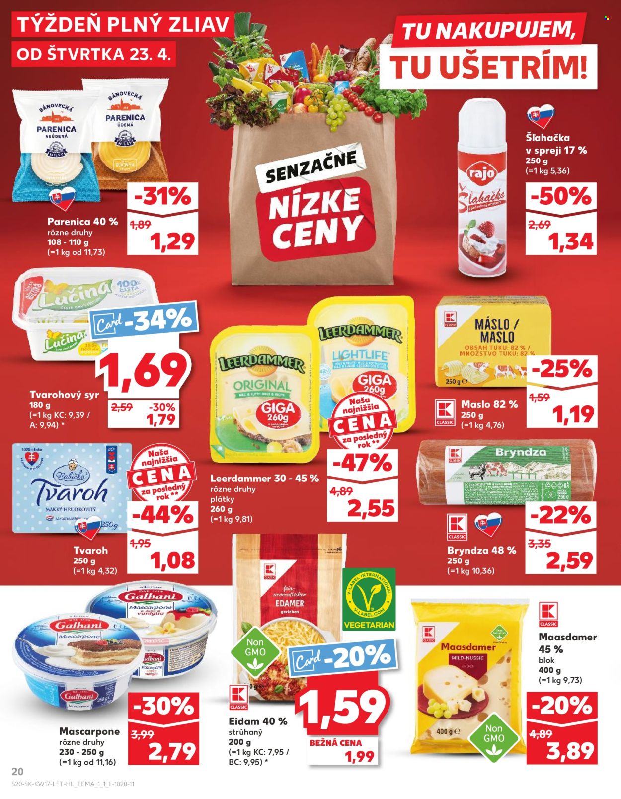 Leták Kaufland - 23.4.2026 - 29.4.2026. Strana 20