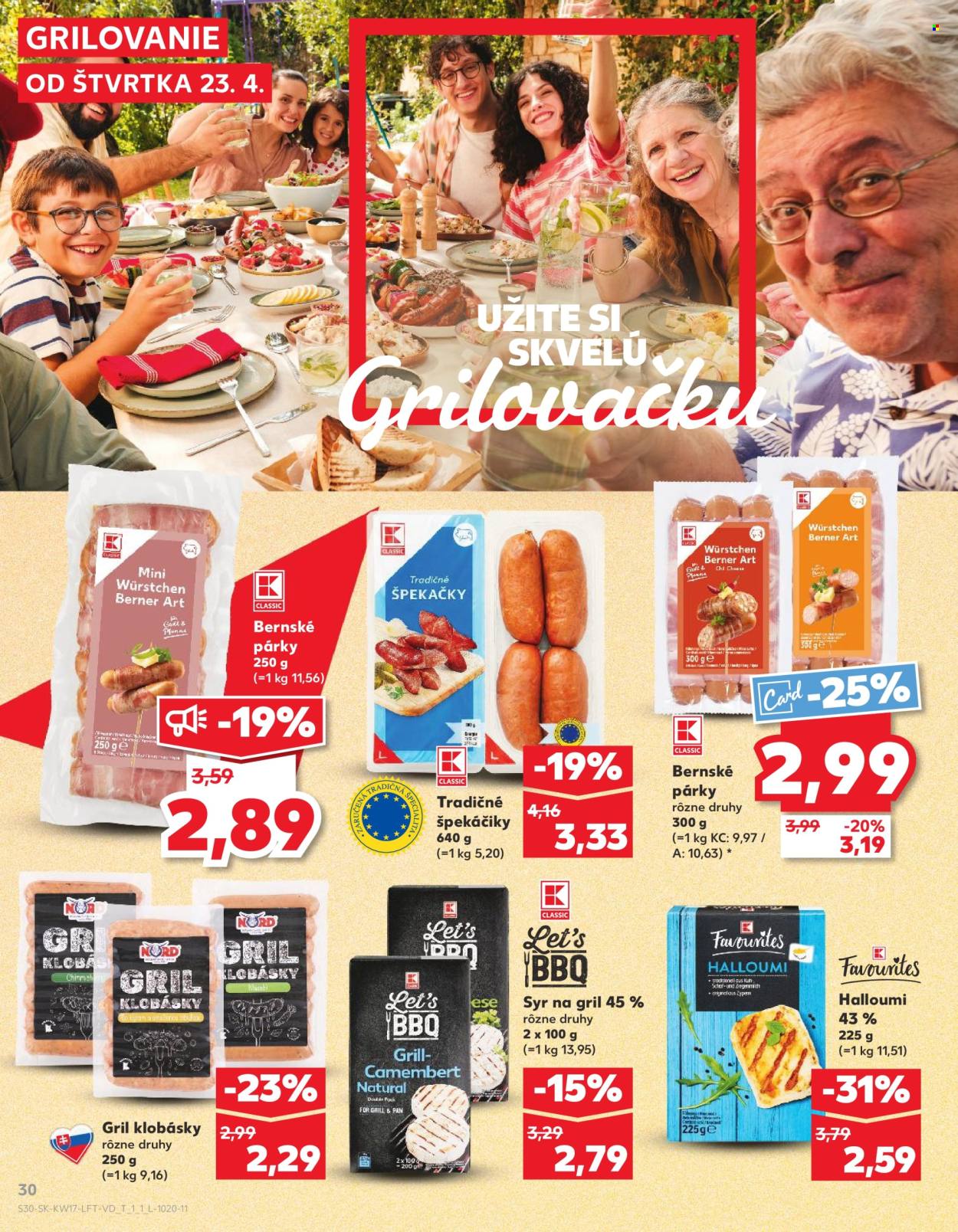 Leták Kaufland - 23.4.2026 - 29.4.2026. Strana 30