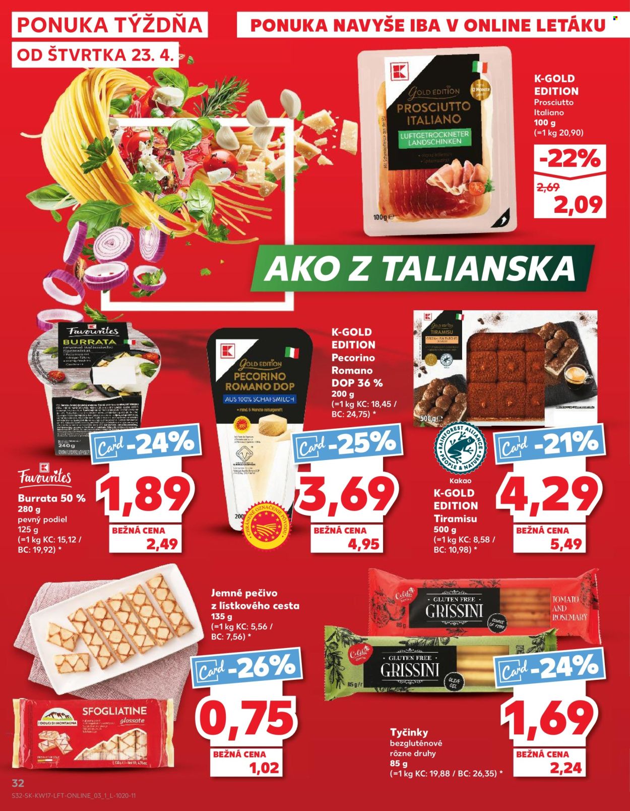 Leták Kaufland - 23.4.2026 - 29.4.2026. Strana 32