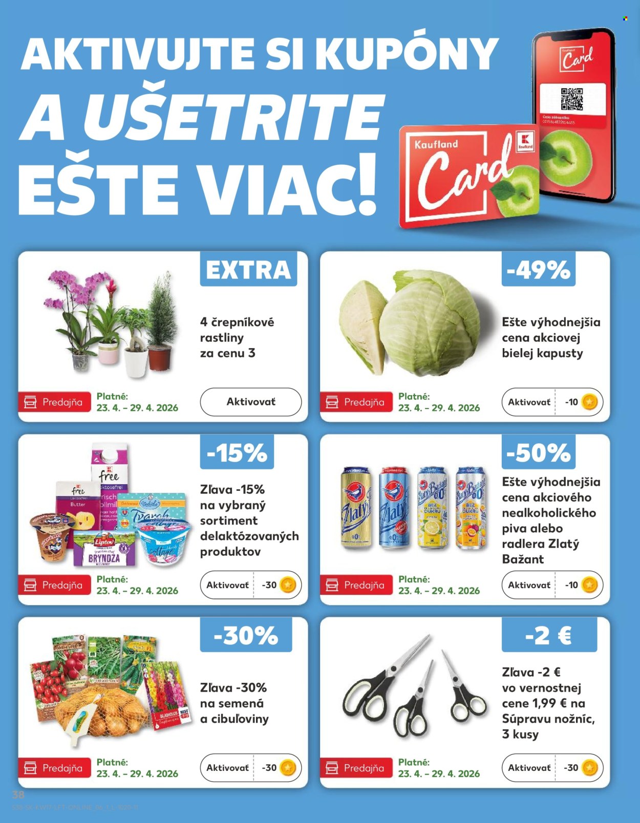 Leták Kaufland - 23.4.2026 - 29.4.2026. Strana 38