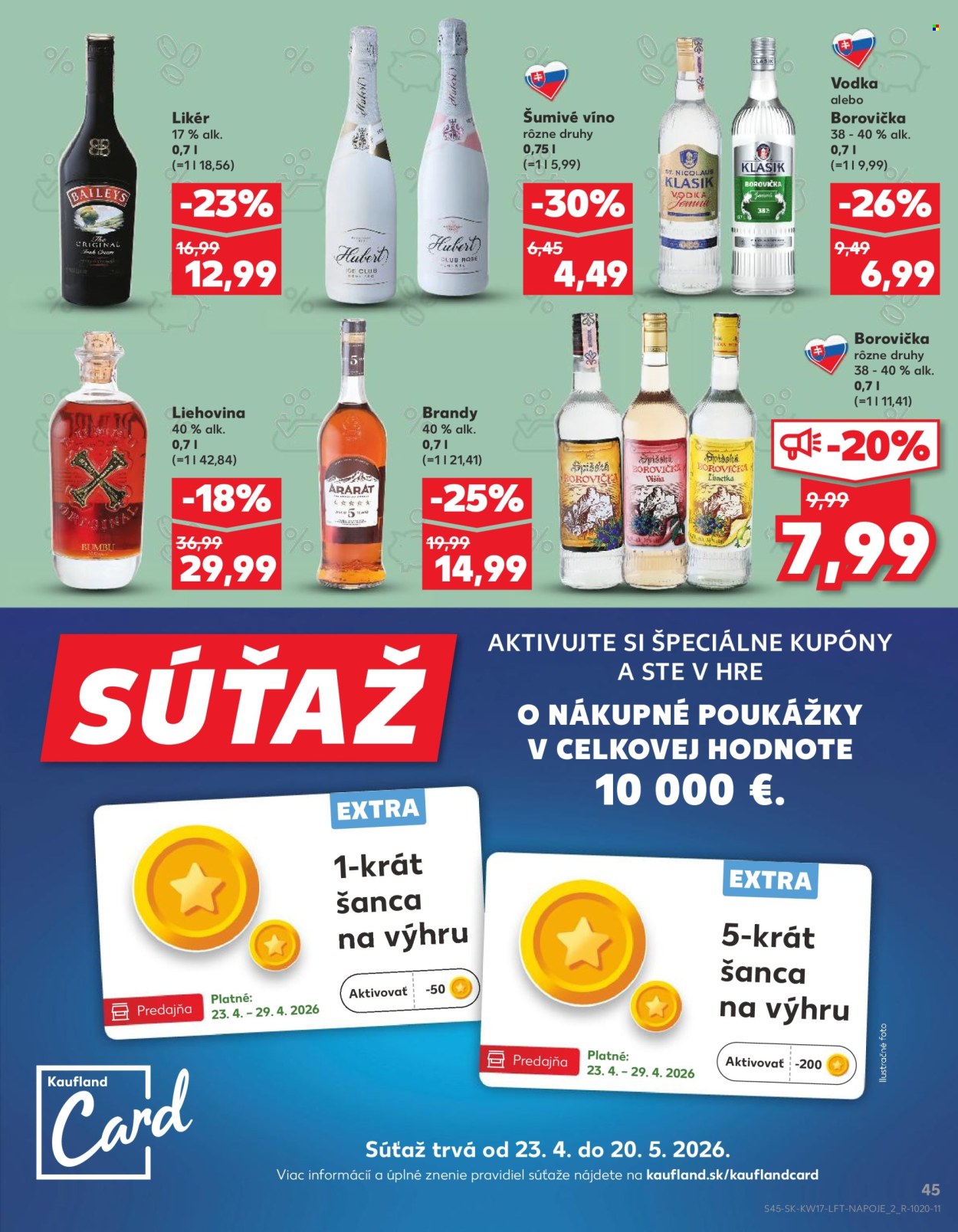 Leták Kaufland - 23.4.2026 - 29.4.2026. Strana 45