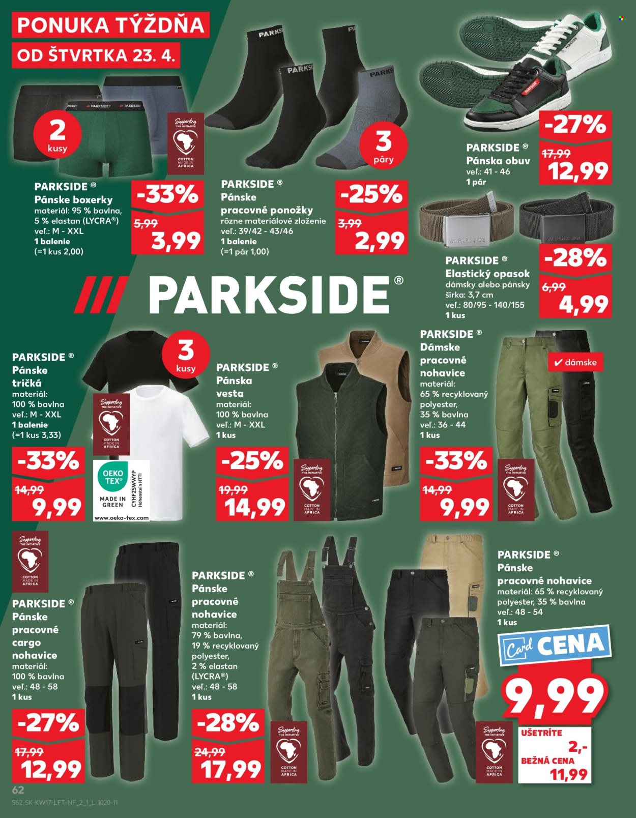 Leták Kaufland - 23.4.2026 - 29.4.2026. Strana 62