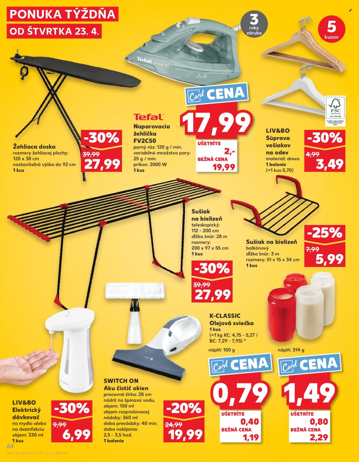 Leták Kaufland - 23.4.2026 - 29.4.2026. Strana 64