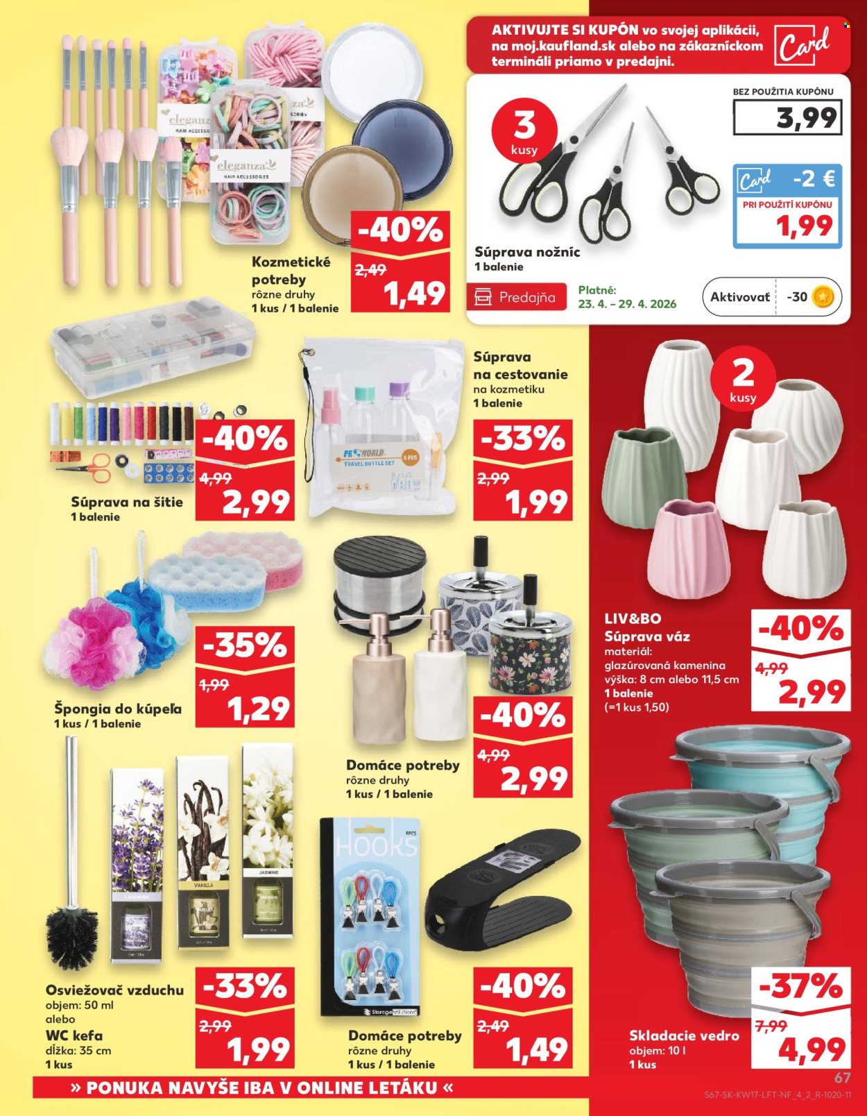 Leták Kaufland - 23.4.2026 - 29.4.2026. Strana 67