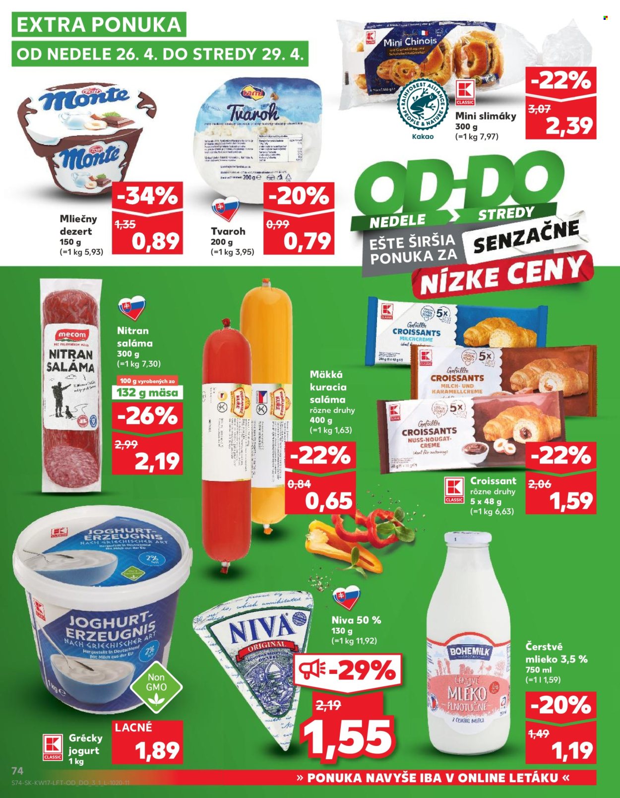 Leták Kaufland - 23.4.2026 - 29.4.2026. Strana 74