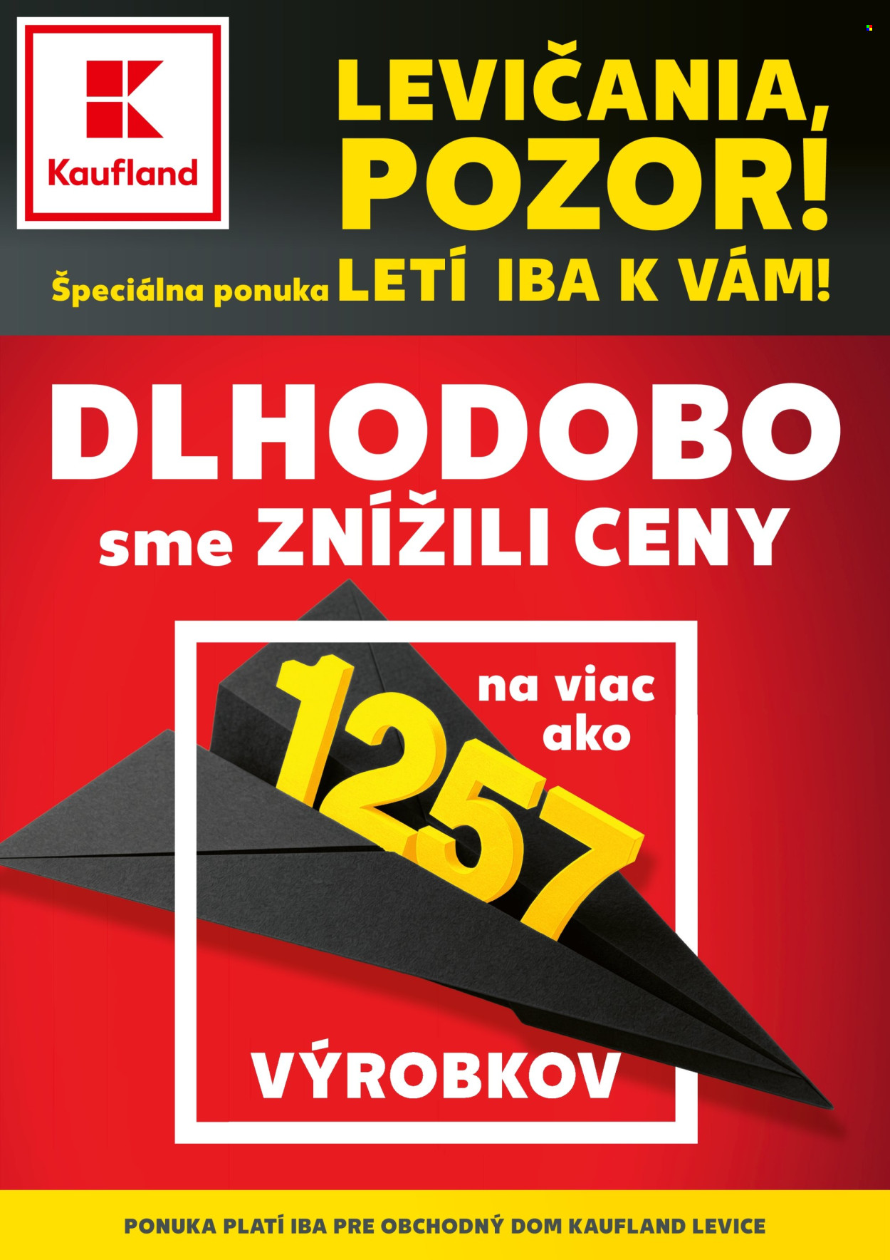 Leták Kaufland - 23.4.2026 - 29.4.2026. Strana 1