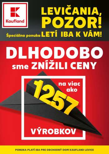 Leták Kaufland - 23.4.2026 - 29.4.2026.