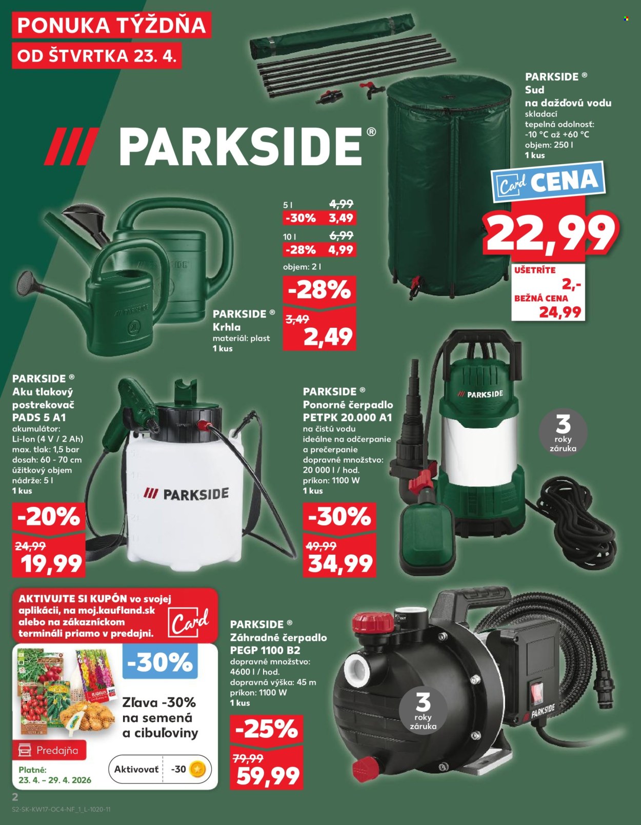 Leták Kaufland - 23.4.2026 - 29.4.2026. Strana 2