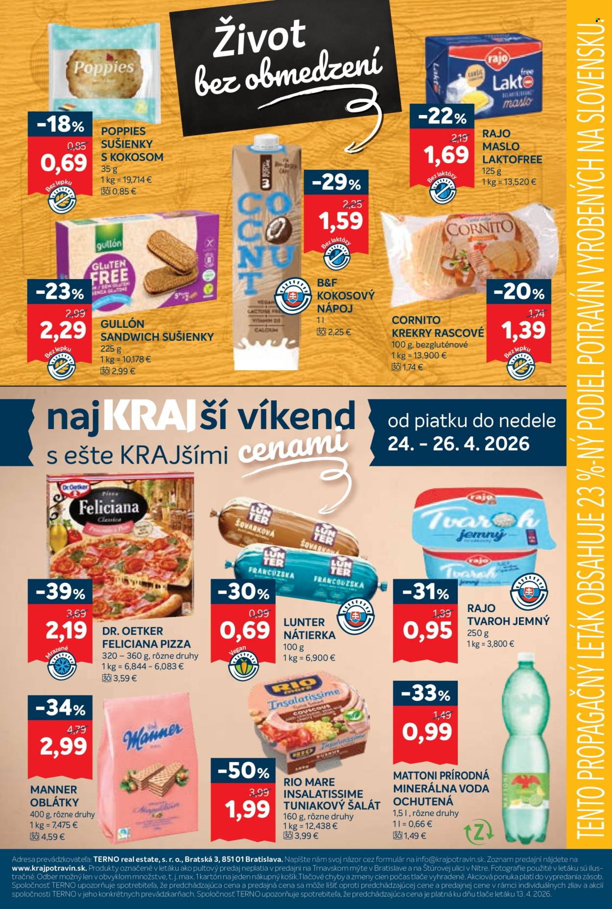 Leták Kraj - 23.4.2026 - 29.4.2026. Strana 18