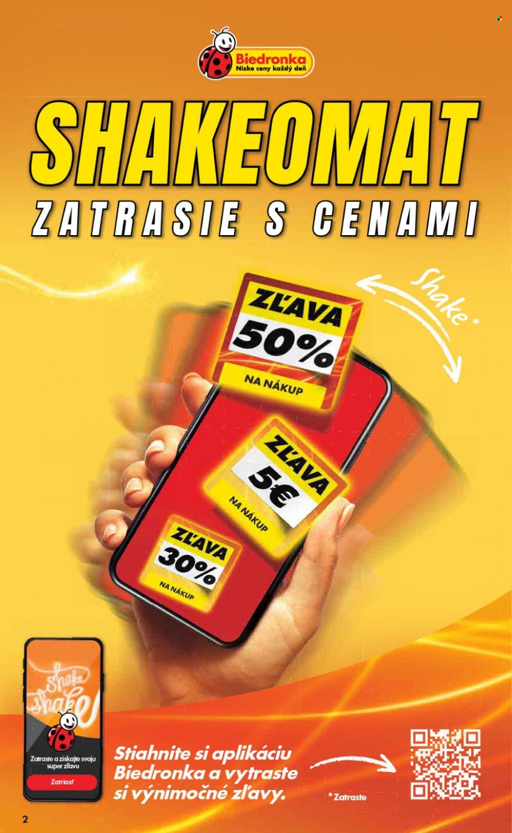 Leták Biedronka - 23.4.2026 - 29.4.2026. Strana 2
