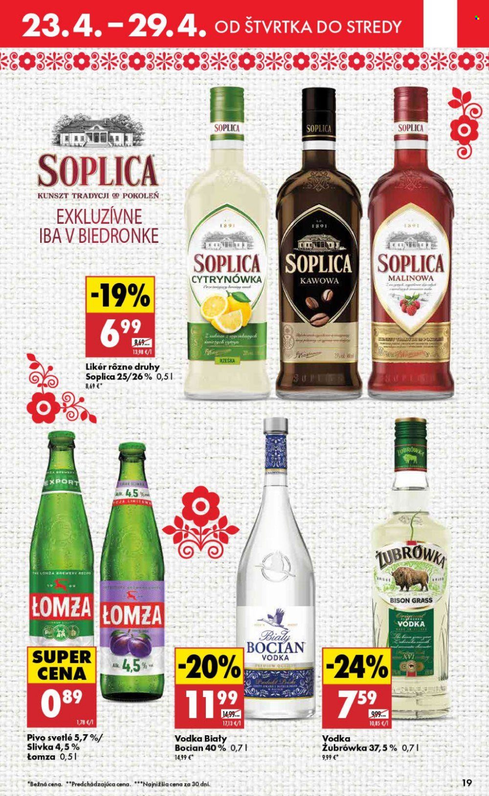 Leták Biedronka - 23.4.2026 - 29.4.2026. Strana 19