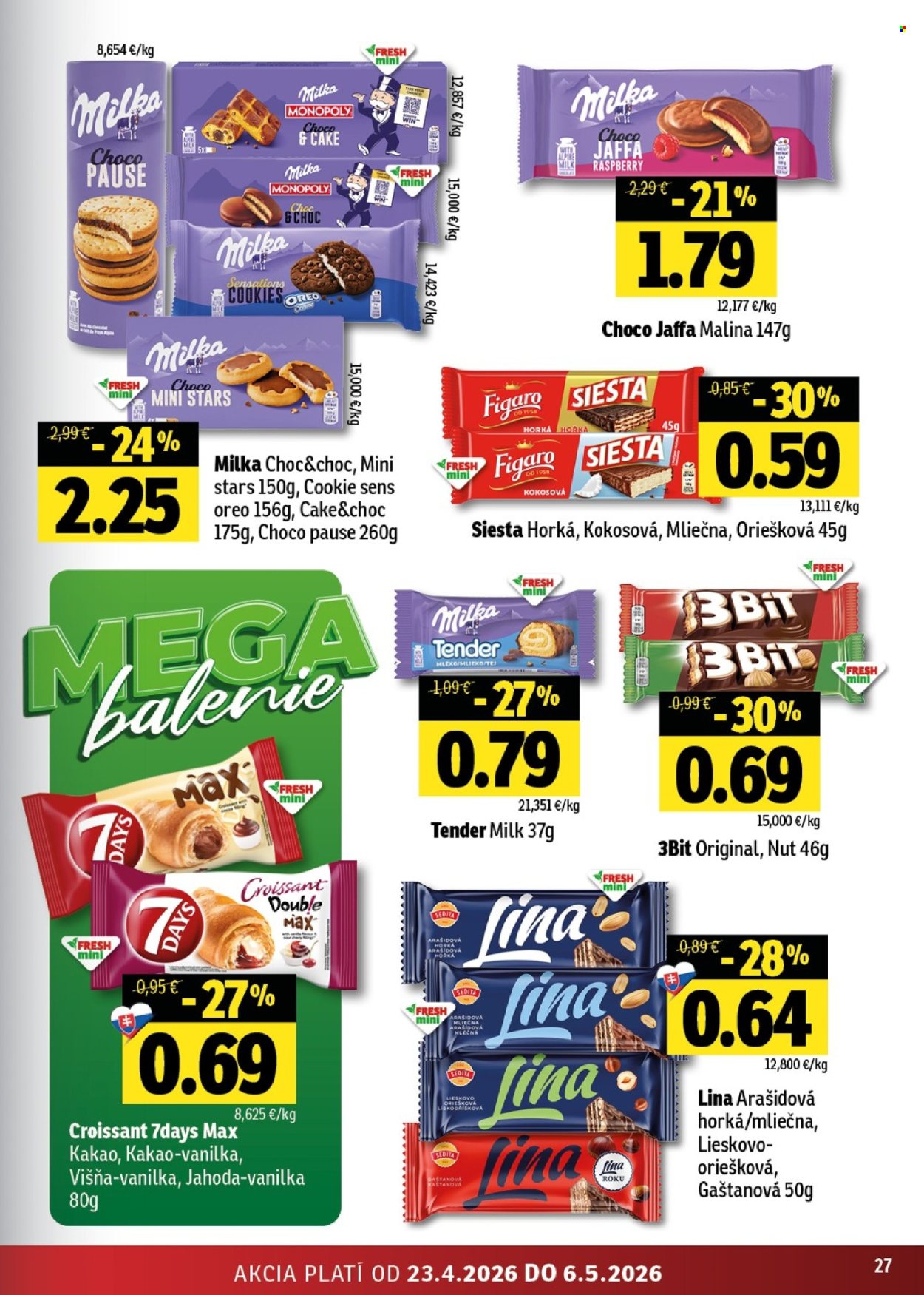 Leták FRESH - 23.4.2026 - 6.5.2026. Strana 27