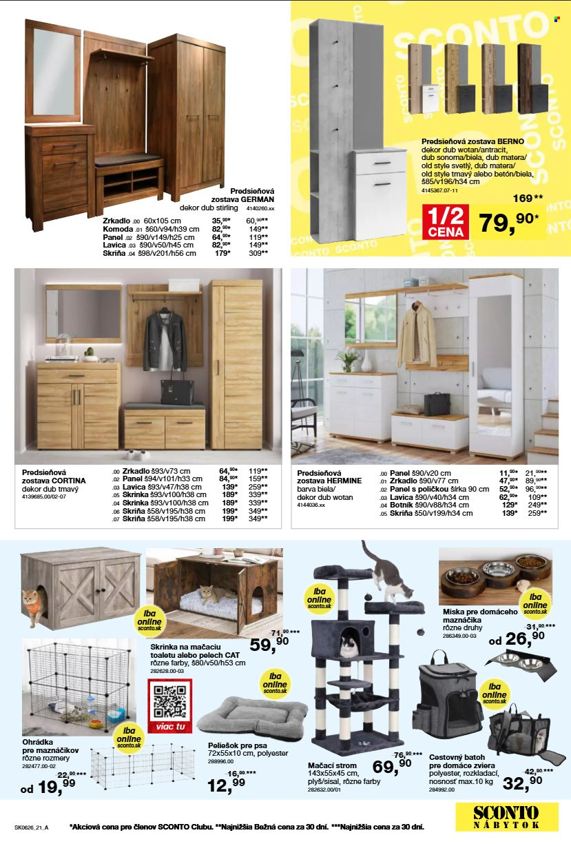 Leták Sconto nábytok - 22.4.2026 - 19.5.2026. Strana 21
