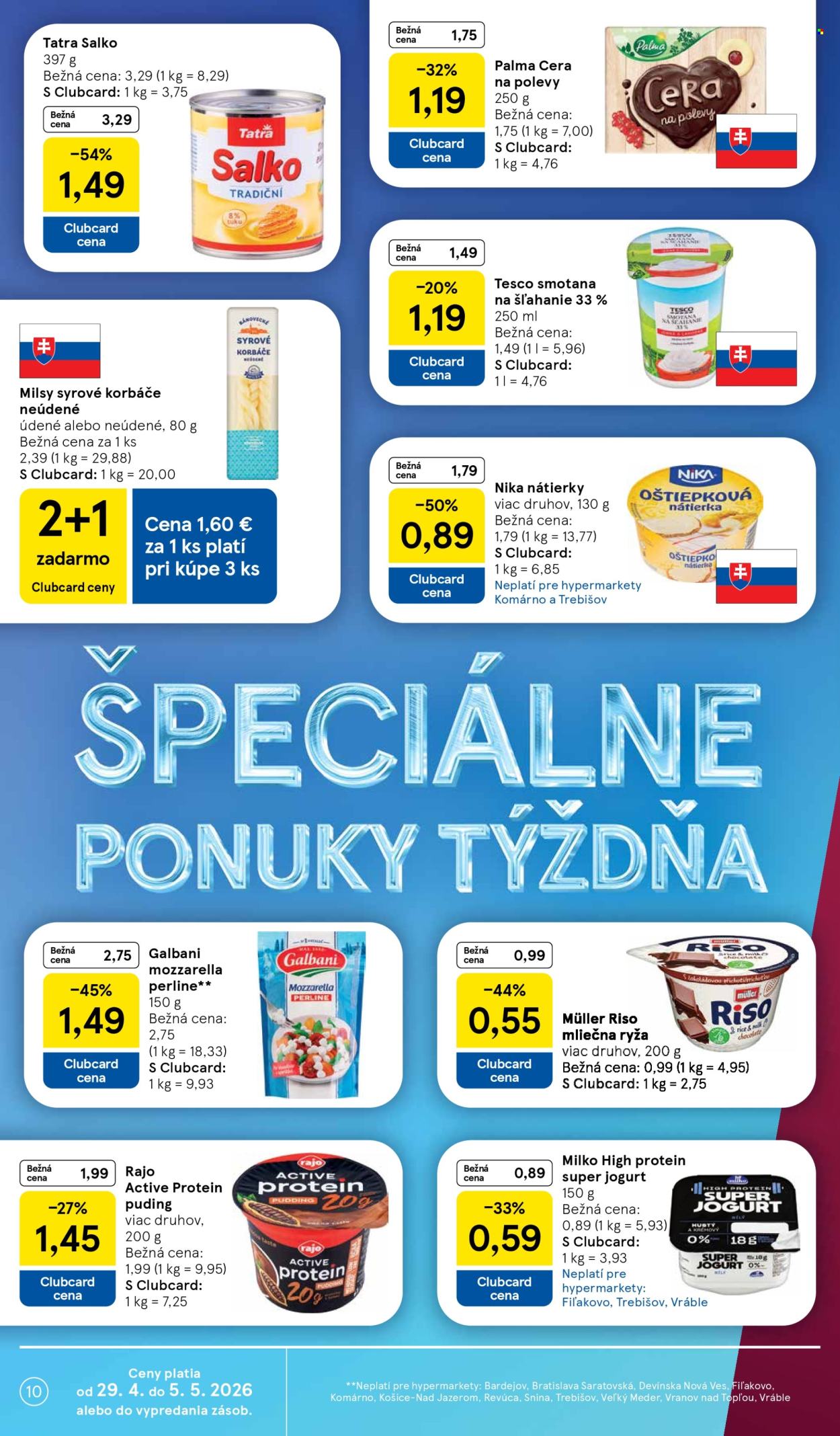 Leták TESCO - 29.4.2026 - 5.5.2026. Strana 10