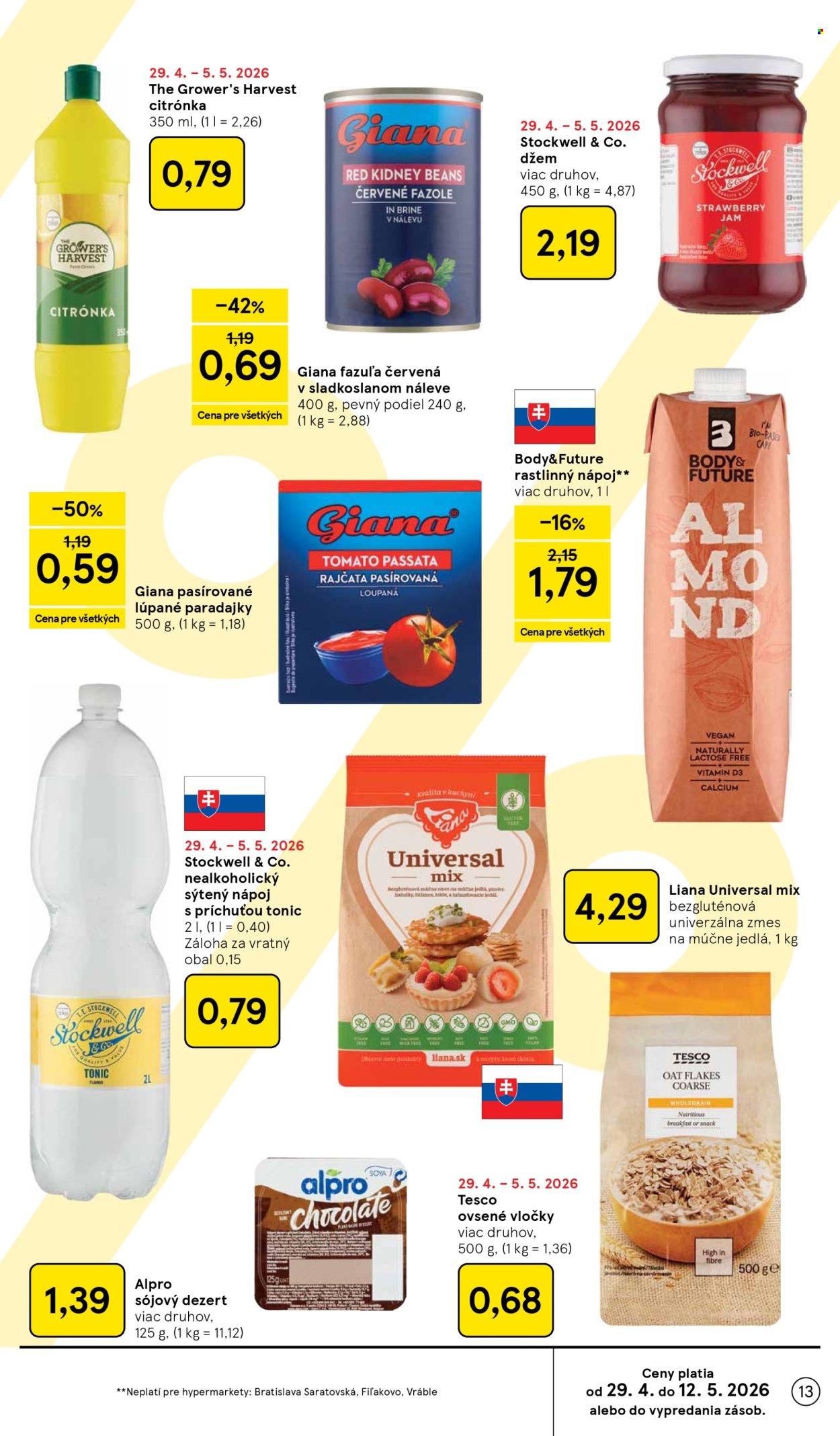 Leták TESCO - 29.4.2026 - 5.5.2026. Strana 13