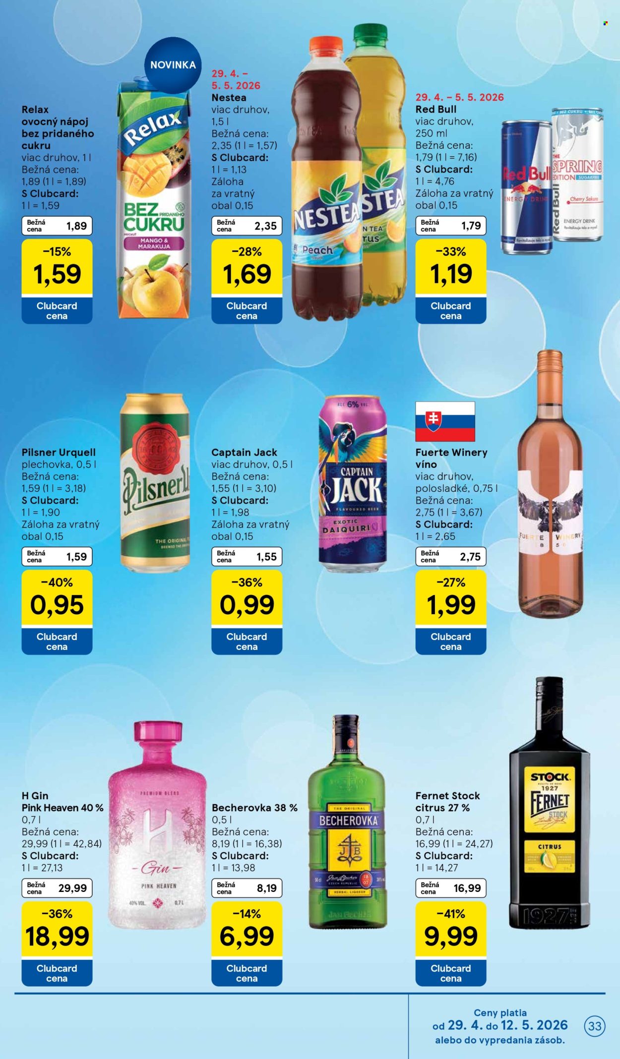 Leták TESCO - 29.4.2026 - 5.5.2026. Strana 33
