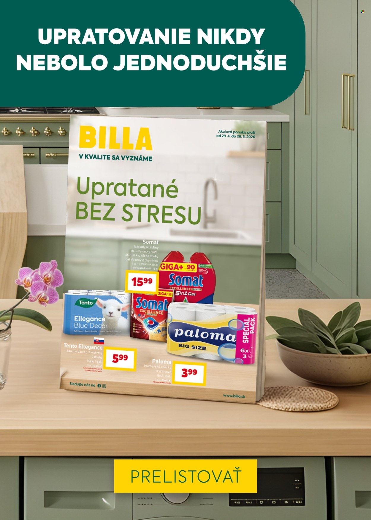 Leták Billa - 29.4.2026 - 5.5.2026. Strana 28