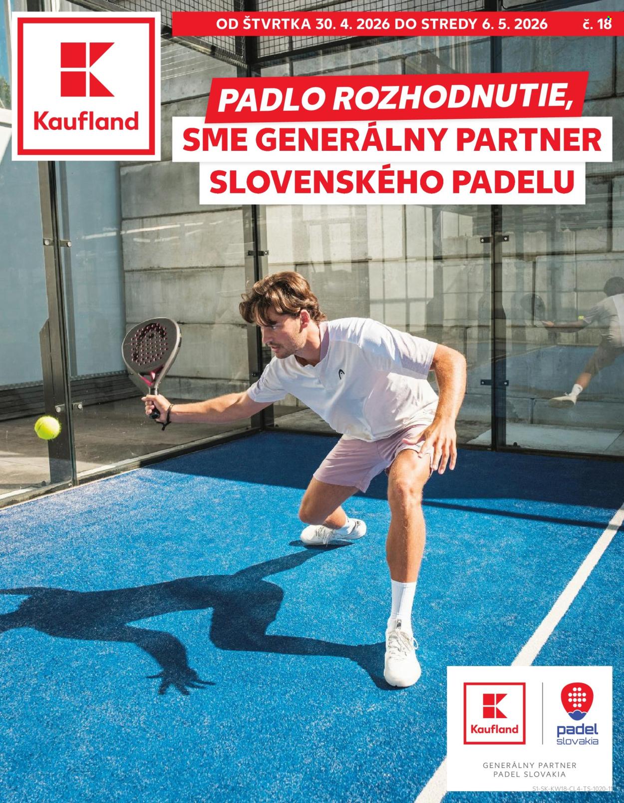 Leták Kaufland - 30.4.2026 - 6.5.2026. Strana 1