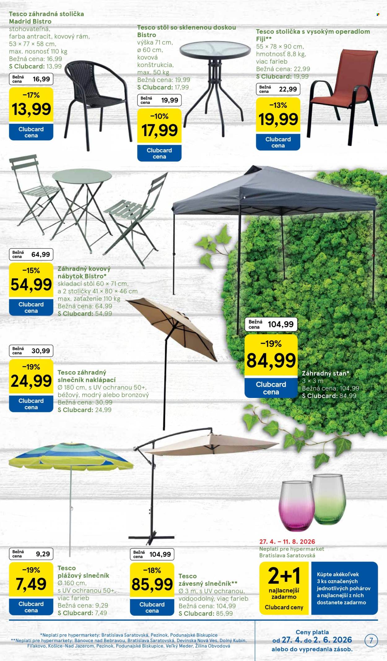 Leták TESCO hypermarket - 27.4.2026 - 24.5.2026. Strana 7