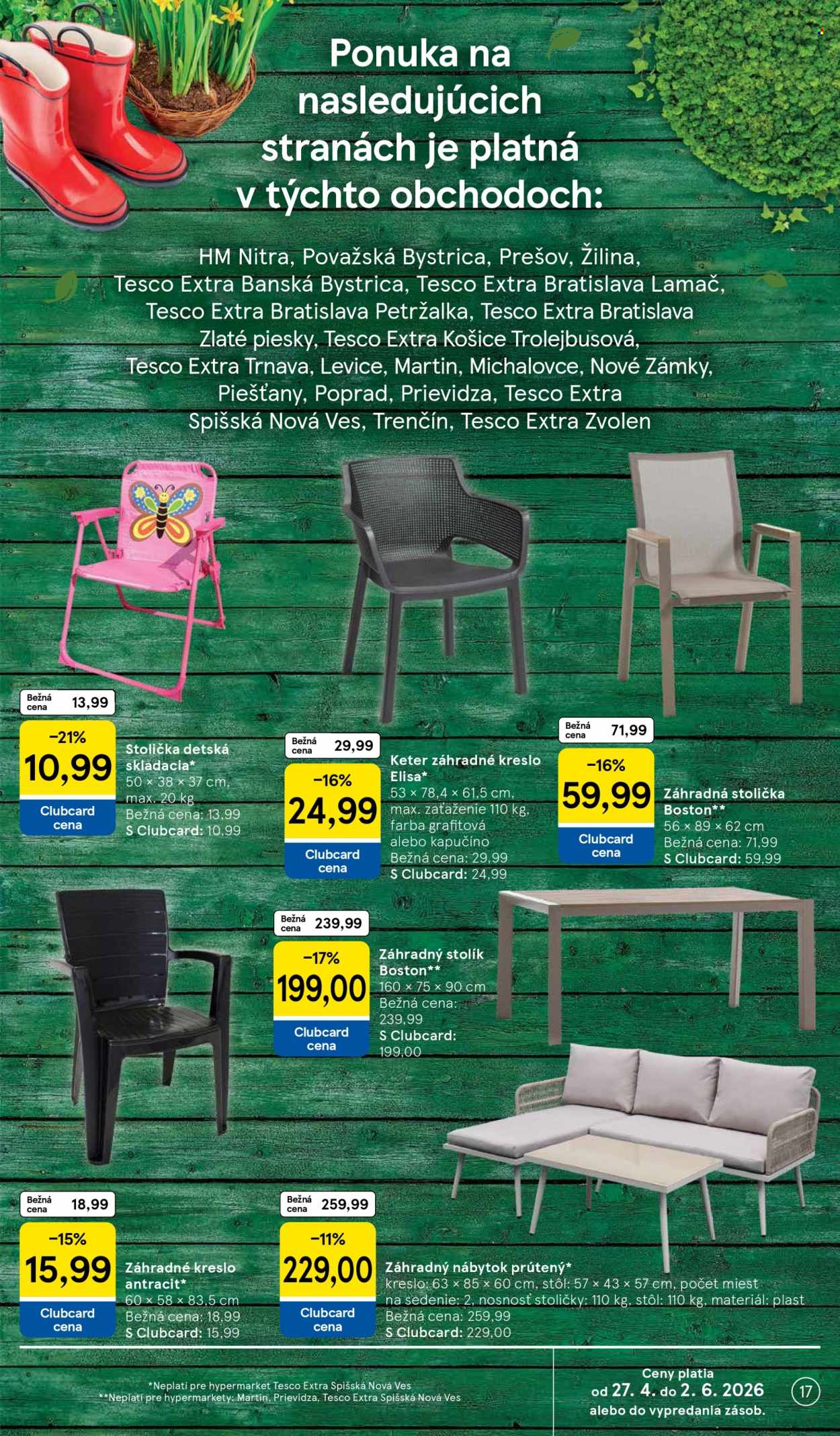 Leták TESCO hypermarket - 27.4.2026 - 24.5.2026. Strana 17
